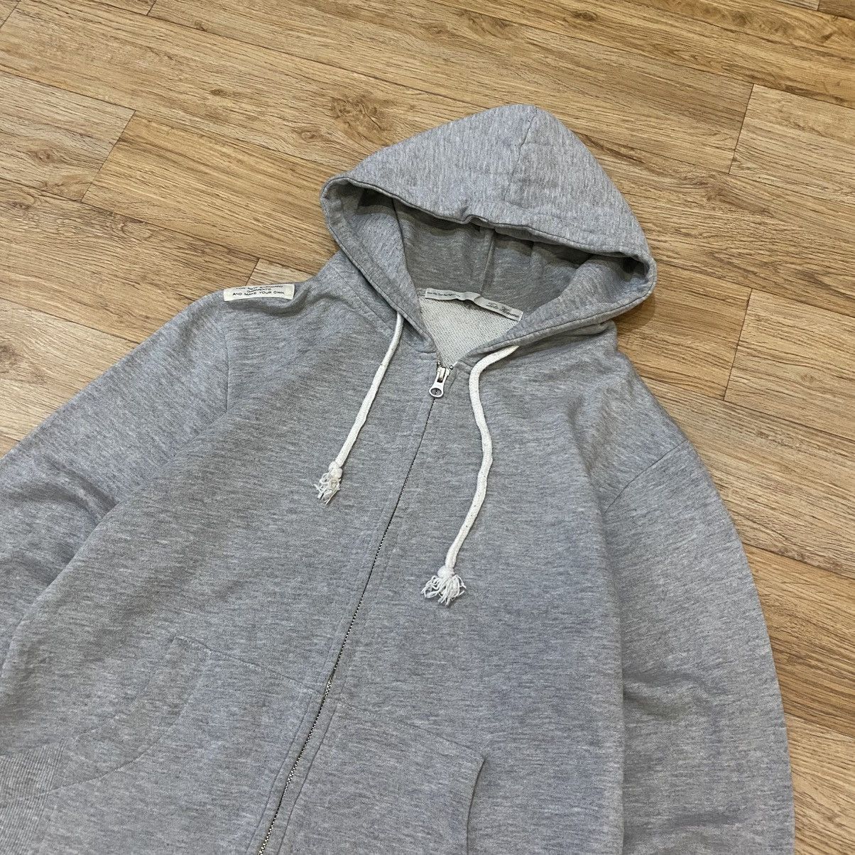 Tete Homme 1980s Tete Homme By Issey Miyake Zip Up Hoodie Size US M / EU 48-50 / 2 - 2 Thumbnail