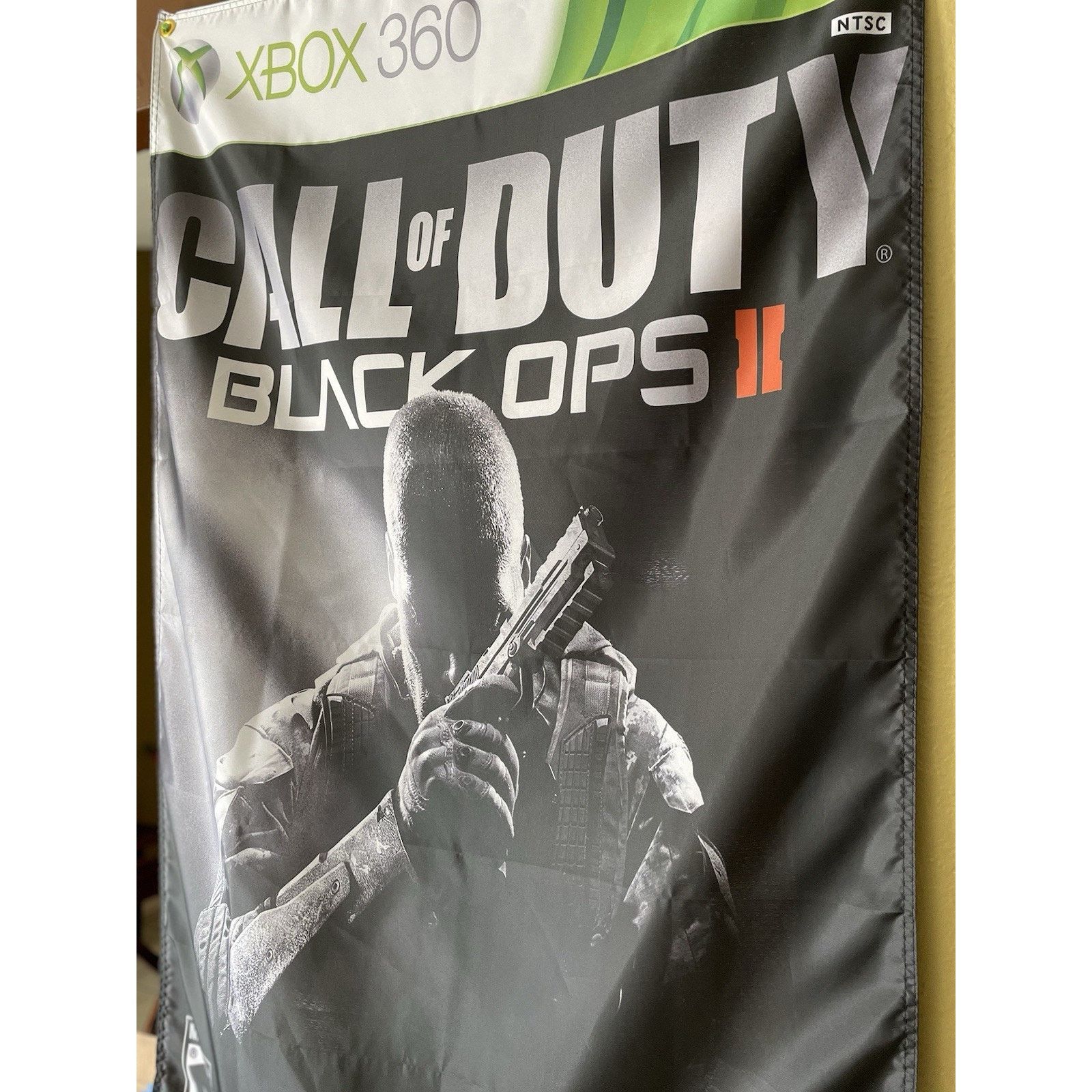 Microsoft Call Of Duty Black Ops 2 5ft Flag Microsoft XBOX 360 COD II Size ONE SIZE - 2 Thumbnail