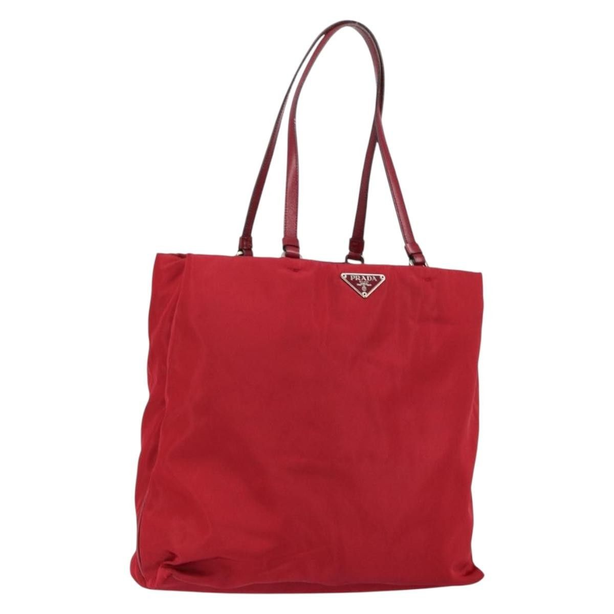 Prada Prada Vintage Tote Tessuto Size ONE SIZE - 1 Thumbnail
