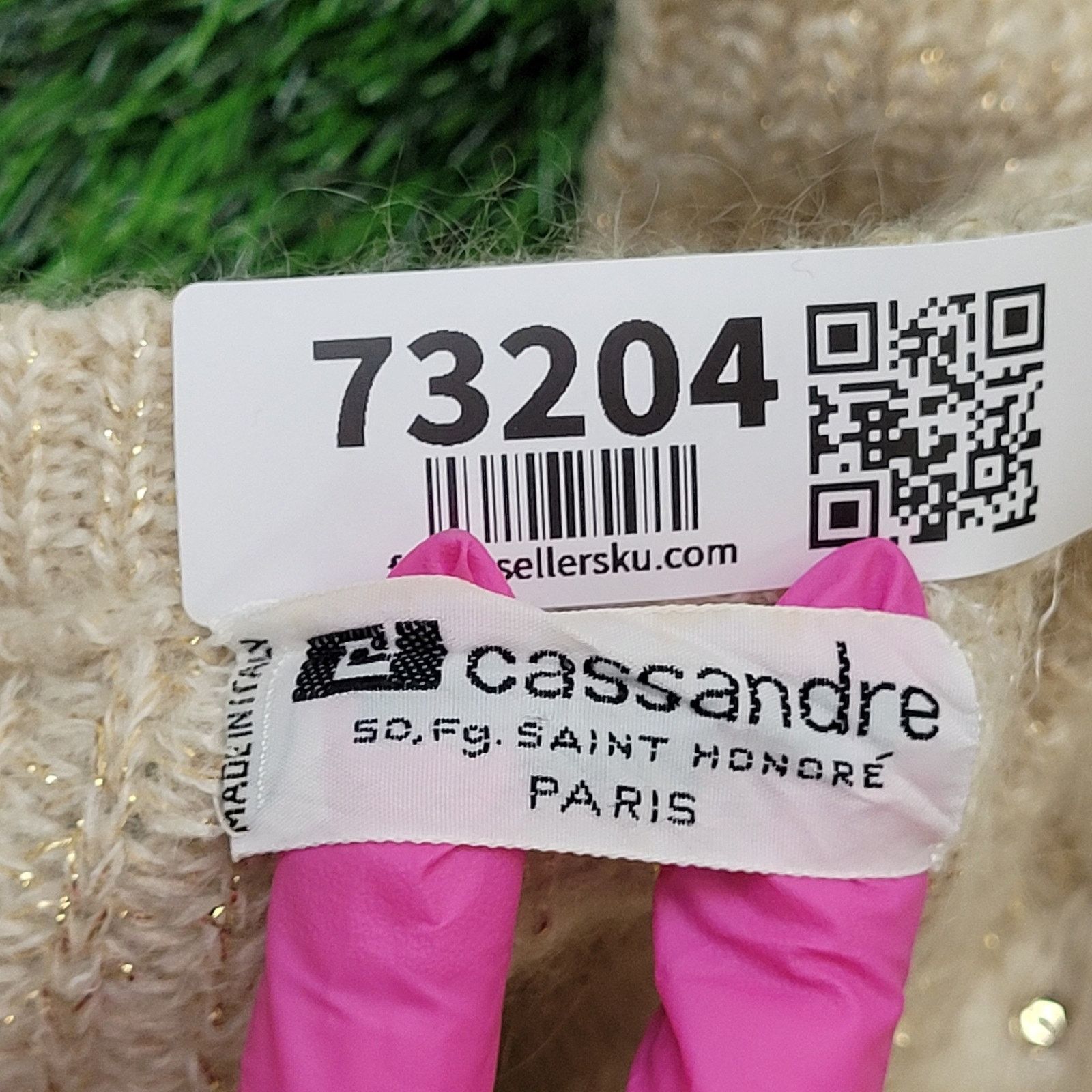 Vintage VTG 80s Cassandre Paris Cardigan Womens Large 22x21 Italy Size L / US 10 / IT 46 - 8 Thumbnail