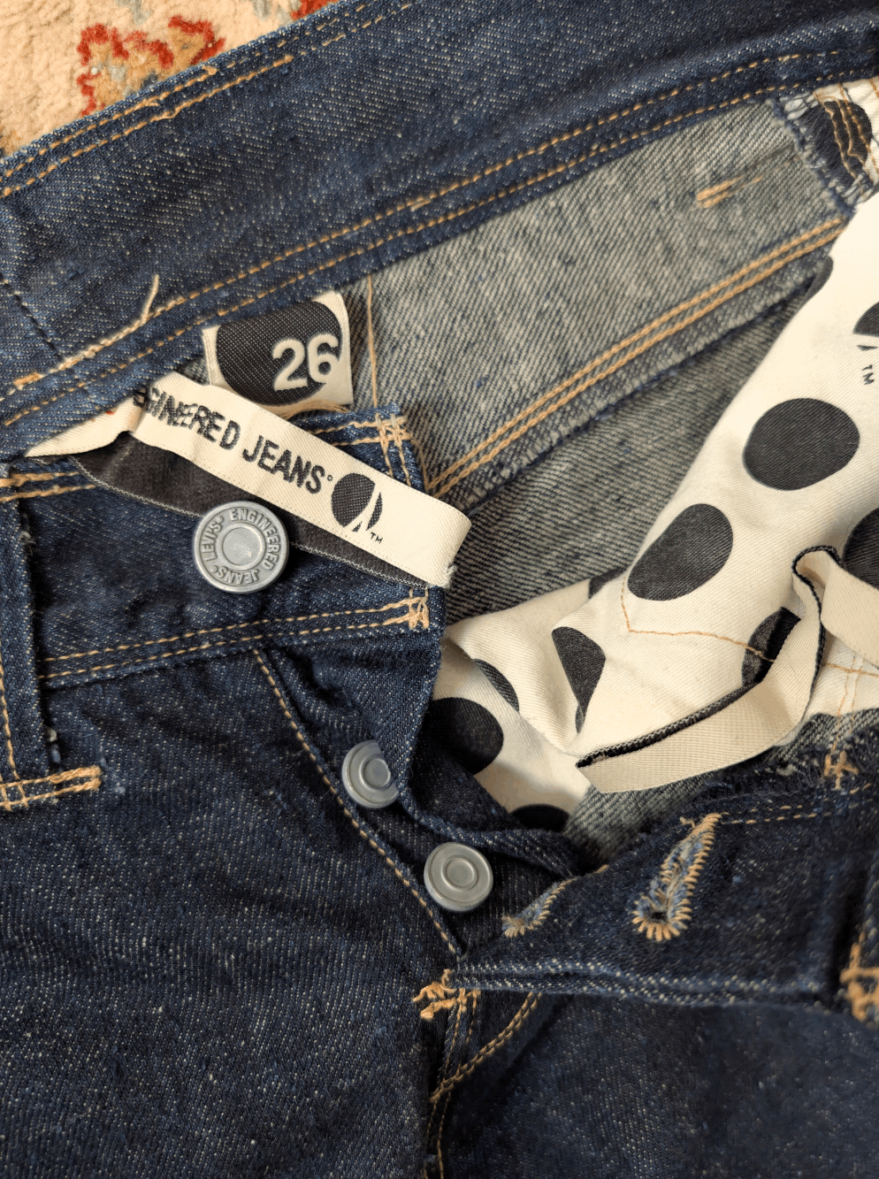 Engineered Garments × Levi's Vintage Levi’s Engineered Jeans - Size 26 - 1999 Original Size US 26 / EU 42 - 4 Thumbnail