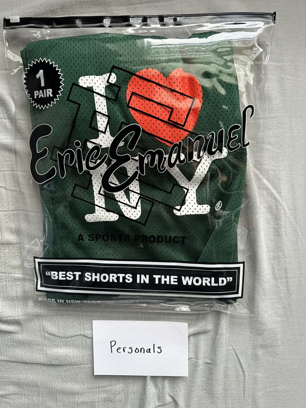 Eric Emanuel Eric Emanuel I Love New York Shorts Large Size US 34 / EU 50 - 3 Thumbnail