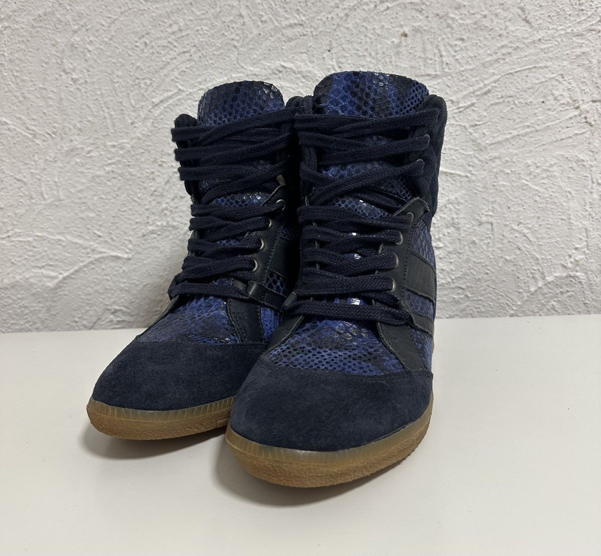 Hysteric Glamour Women’s Sneakers Size 38 Blue Bekket Style March23 Y2K Size US 8 / IT 38 - 3 Thumbnail