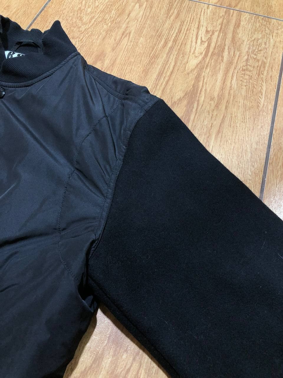 Versus Versace Vintage Versus Versace Big Y2K Logo Black Bomber Size US M / EU 48-50 / 2 - 8 Thumbnail