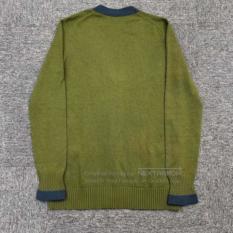 Other Chanel V-neck dark green and blue border contrasting colou Size XS / US 0-2 / IT 36-38 - 2 Thumbnail