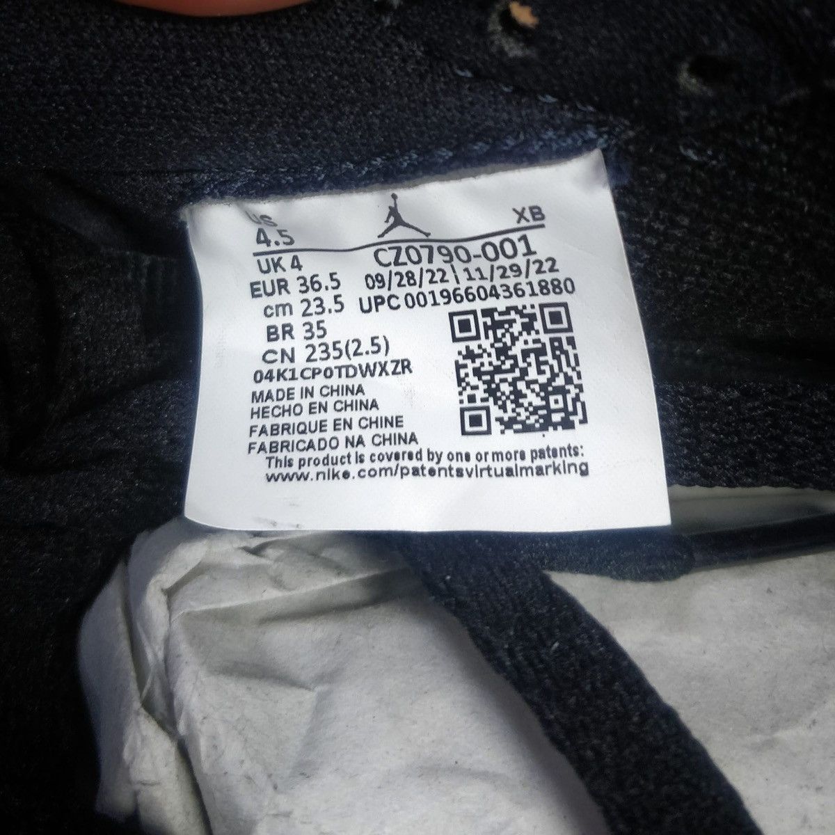 Jordan Brand Air Jordan 1 Low Retro OG size EU 36.5-US 4.5 Size US 4.5 / IT 34.5 - 8 Thumbnail