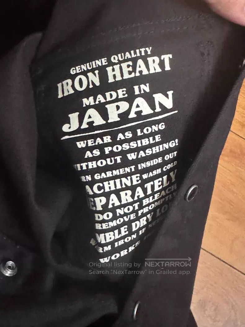 Iron Heart Iron Heart Western shirt, black armor shirt Size US S / EU 44-46 / 1 - 6 Thumbnail