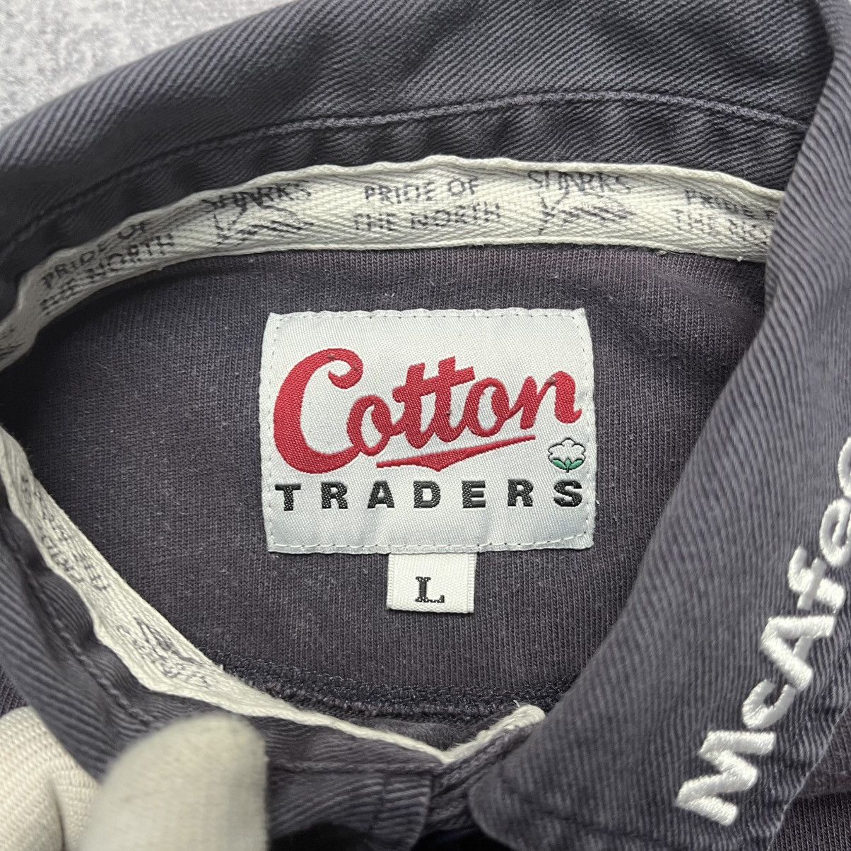 Cotton Traders Vintage Cotton Traders Sale Sharks Rugby Polo Jersey McAfee Size US L / EU 52-54 / 3 - 13 Thumbnail