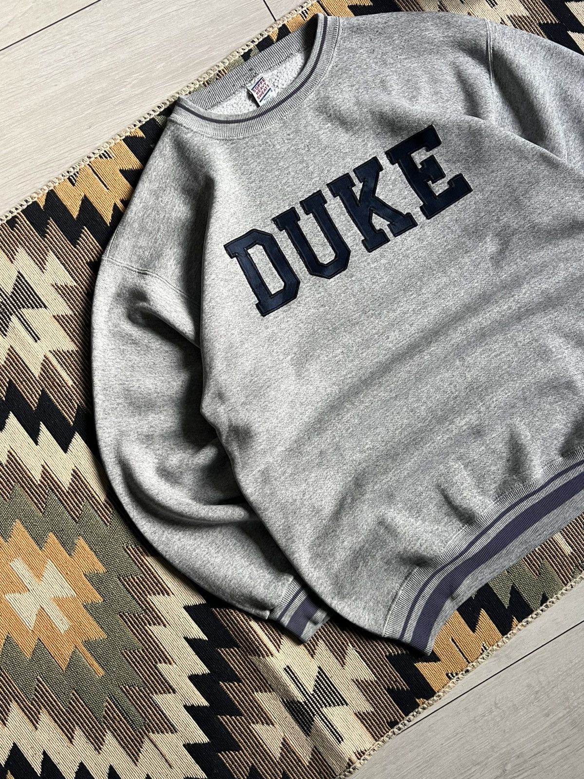 Vintage Vintage Duke American College University Sweatshirt Size US L / EU 52-54 / 3 - 2 Thumbnail