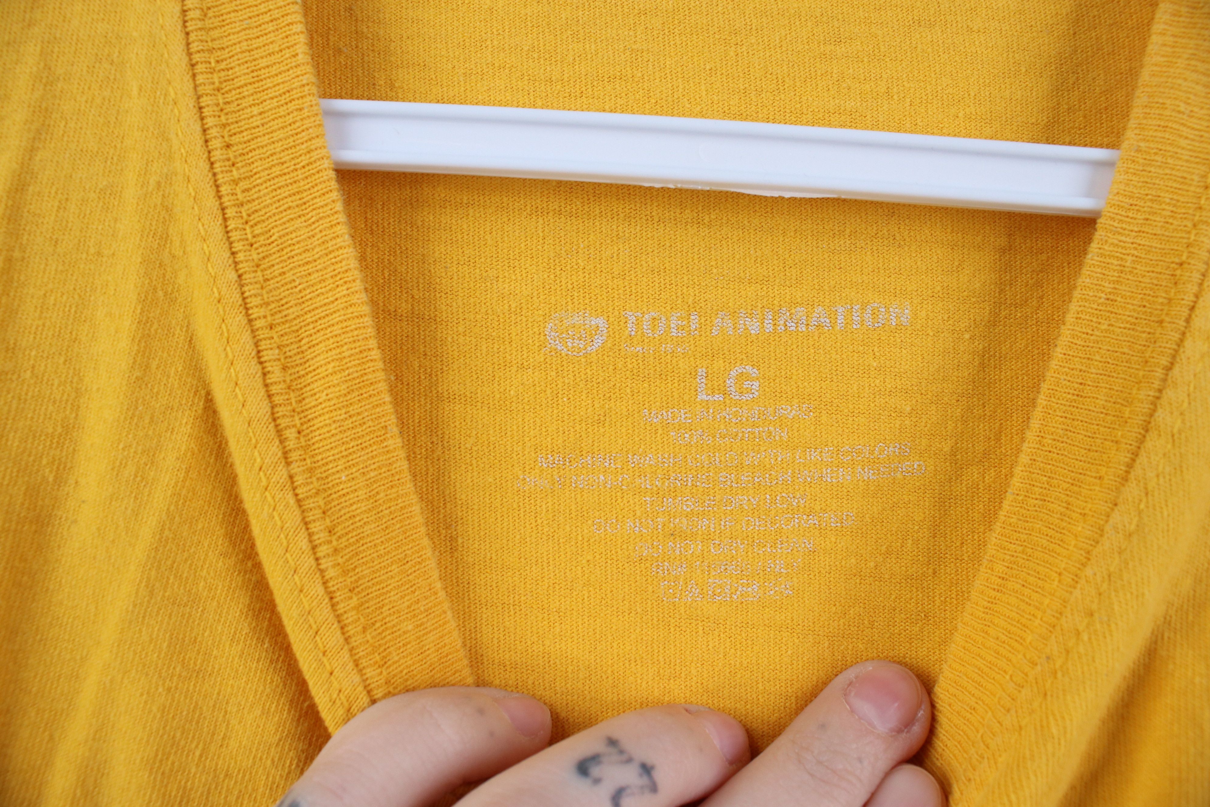 Vintage Retro Y2K Dragon Ball Z Goku Japanese T-Shirt Yellow Gold Size US L / EU 52-54 / 3 - 5 Thumbnail