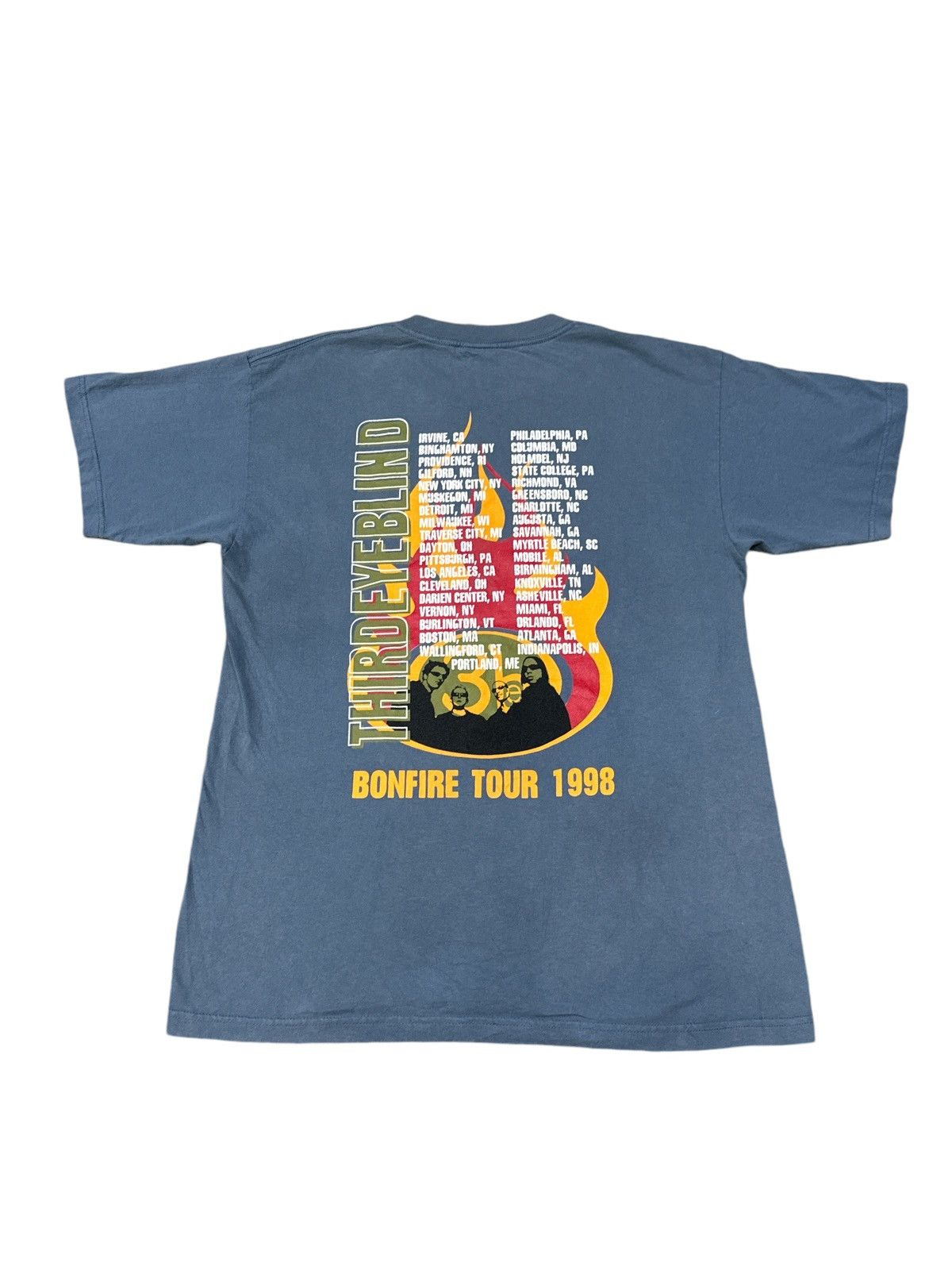 Band Tees THIRD EYE BLIND BONFIRE TOUR 1998 SHIRT Size US L / EU 52-54 / 3 - 2 Thumbnail