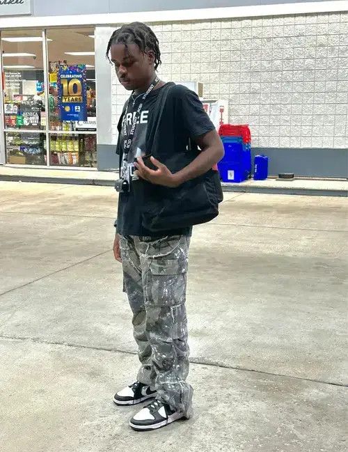 Report Collection Camouflage Baggy Jeans Cargo Size US 32 / EU 48 - 3 Thumbnail