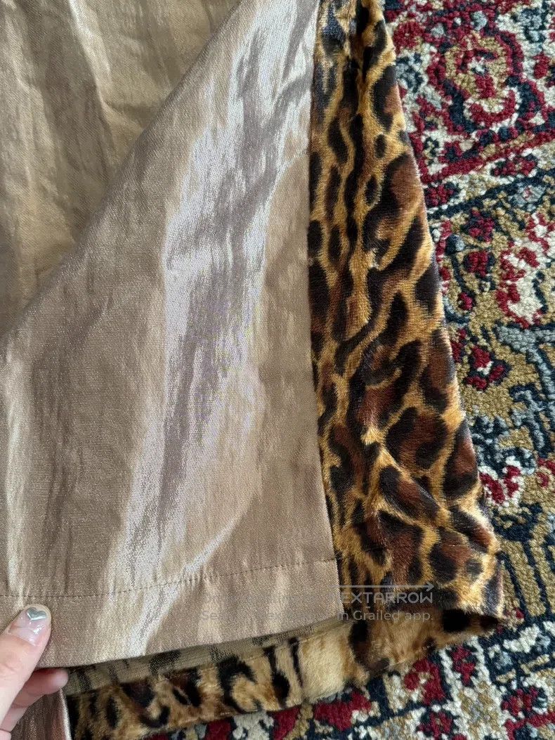 Junya Watanabe Junya Watanabe one-size-fits-all Leopard Print Patched Dres Size M / US 6-8 / IT 42-44 - 5 Thumbnail