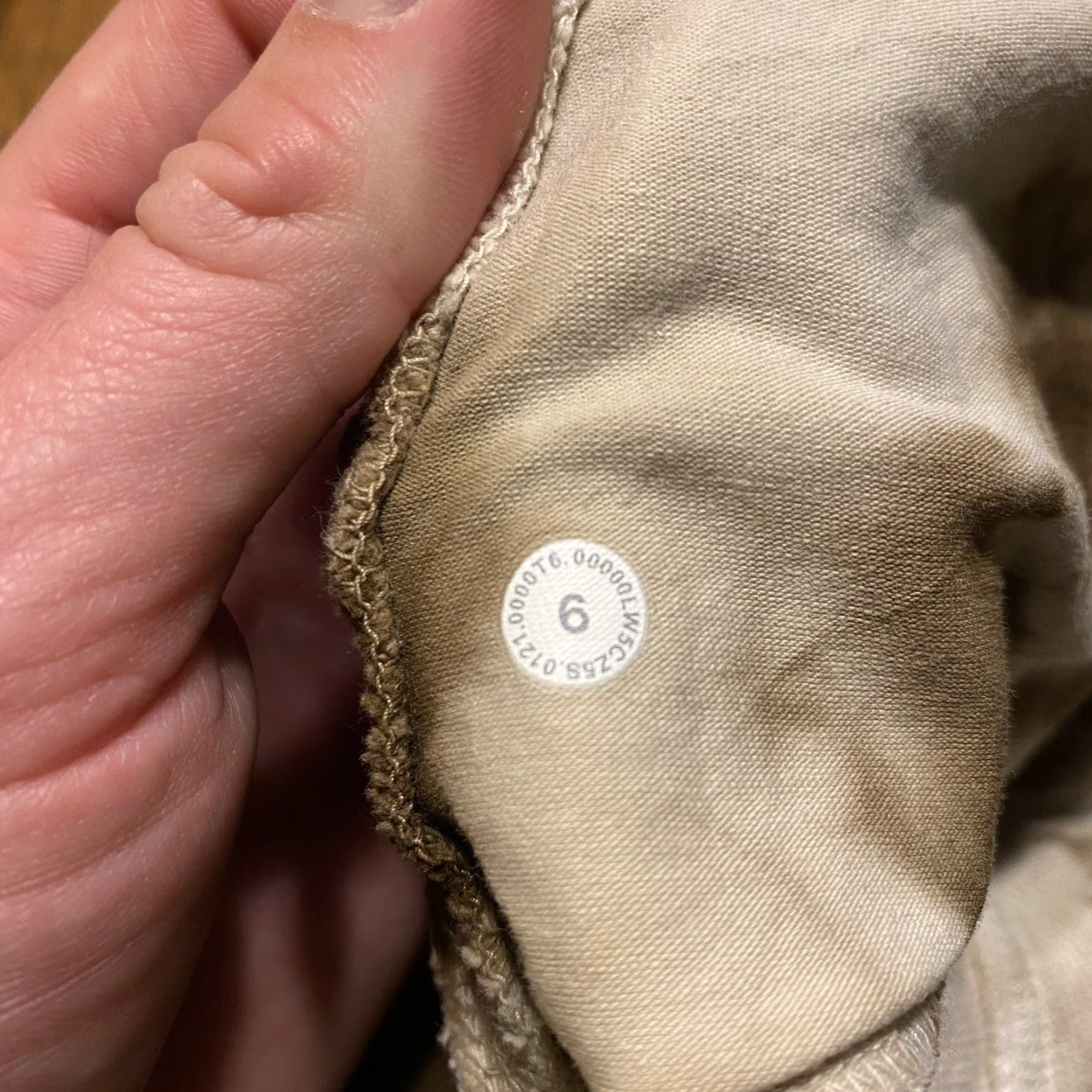 Lululemon VINTAGE Lululemon Joggers Womens 6 Earth Tie Dye White Brown Warm Comfy 26” Inseam Size 28" / US 6 / IT 42 - 6 Thumbnail