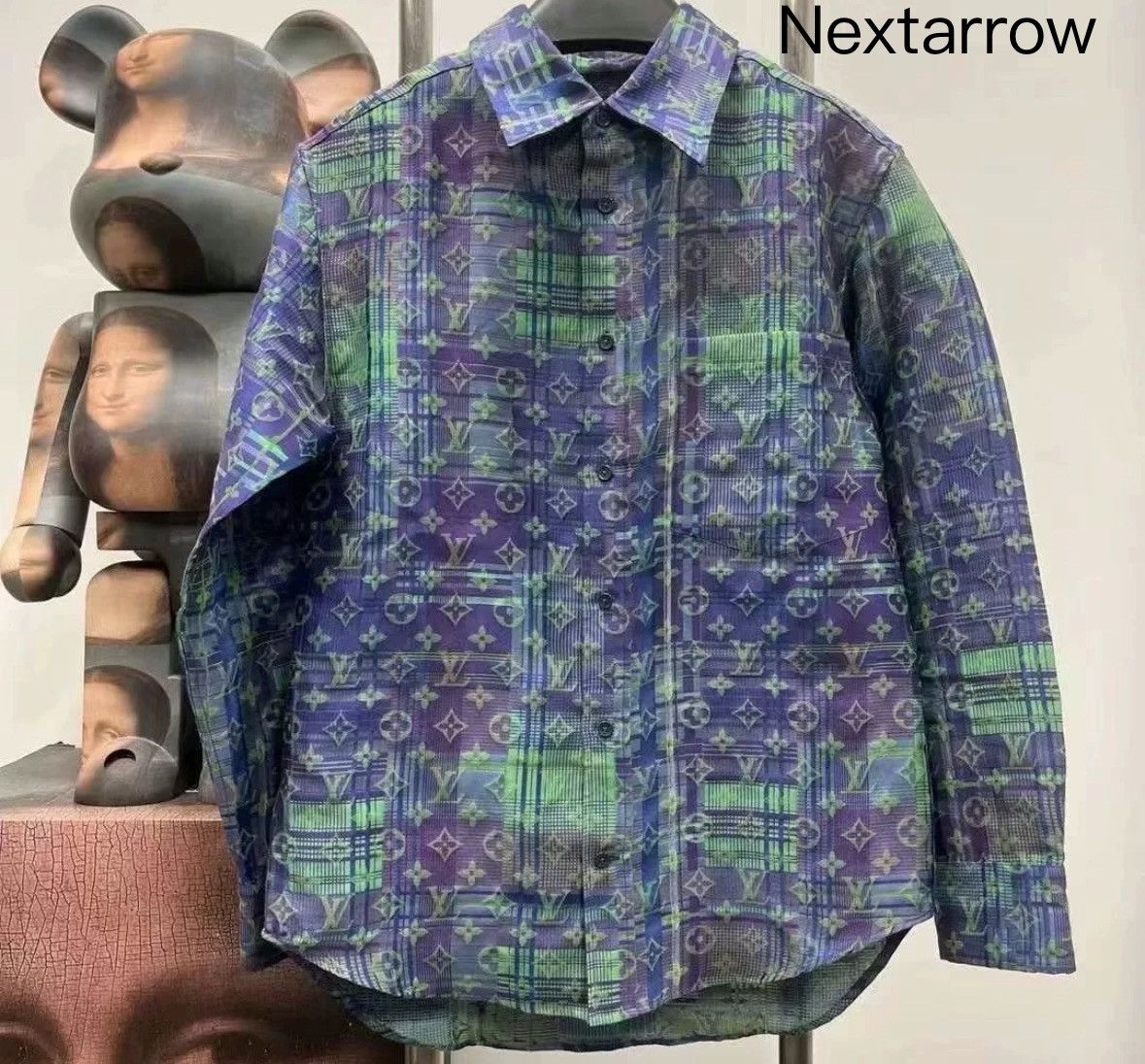 Louis Vuitton Louis Vuitton Lv Neon Flower Full Print Shirt2412-Nextarrow Size US S / EU 44-46 / 1 - 1 Thumbnail