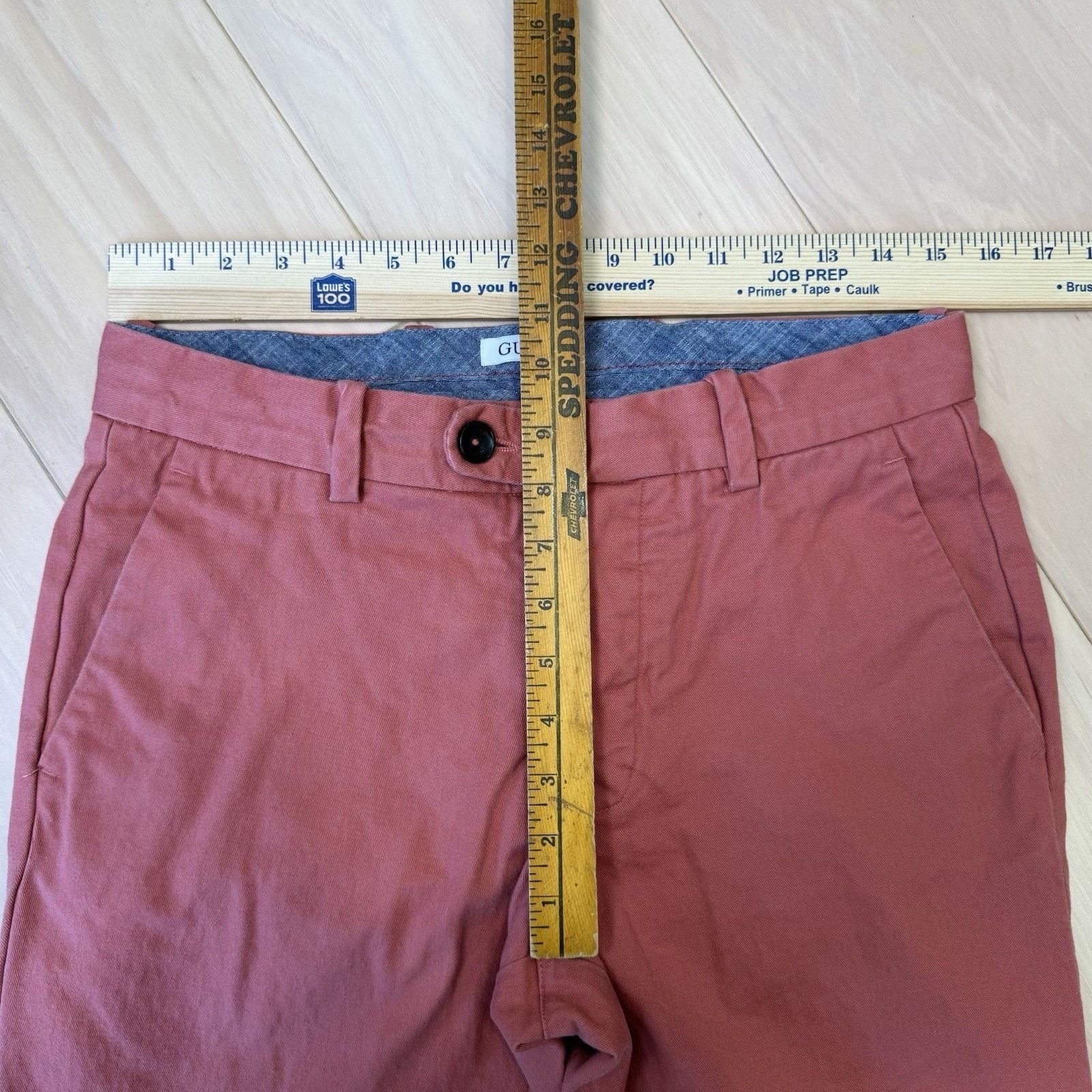 Gustin Gustin American Chino Pants 30 Nautical Red Sim California Size US 30 / EU 46 - 7 Thumbnail