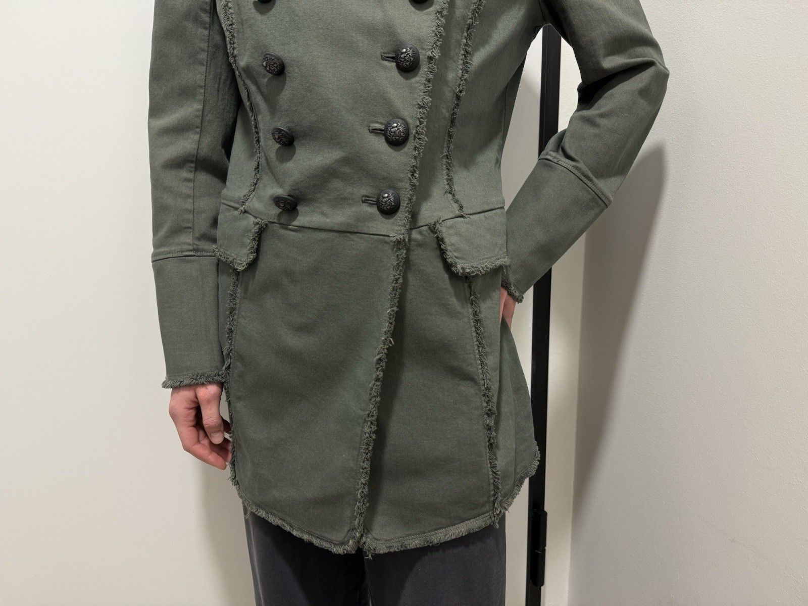 Pierre Balmain Pierre Balmain Double Breasted Military Napoleon Blazer Size XS / US 0-2 / IT 36-38 - 4 Thumbnail