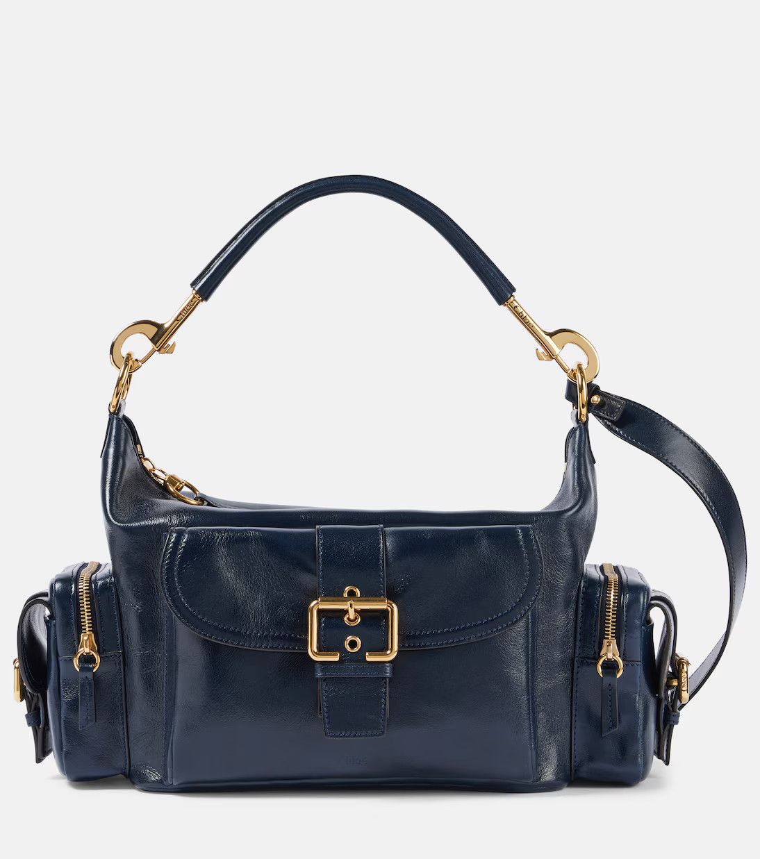 Chloe o1loc1c10126 Size: OS /Medium Double Carry Bag Tapestry Blue Size ONE SIZE - 1 Thumbnail