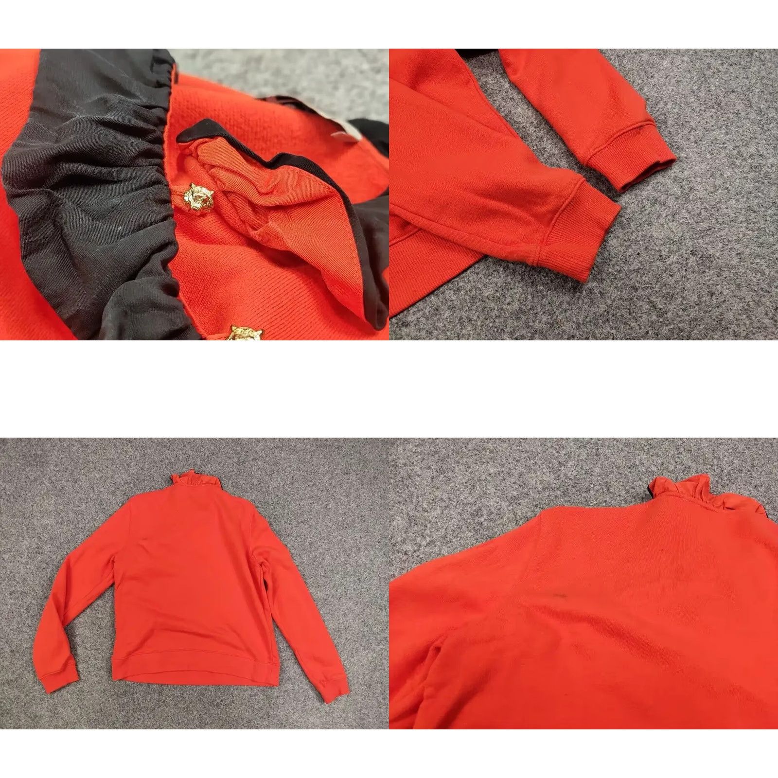 Kenzo KENZO x H&M Sweatshirt Women's Orange Logo Jungle Paris Big Logo Crew Neck Long Sleeve M Vintage No Size M / US 6-8 / IT 42-44 - 8 Thumbnail