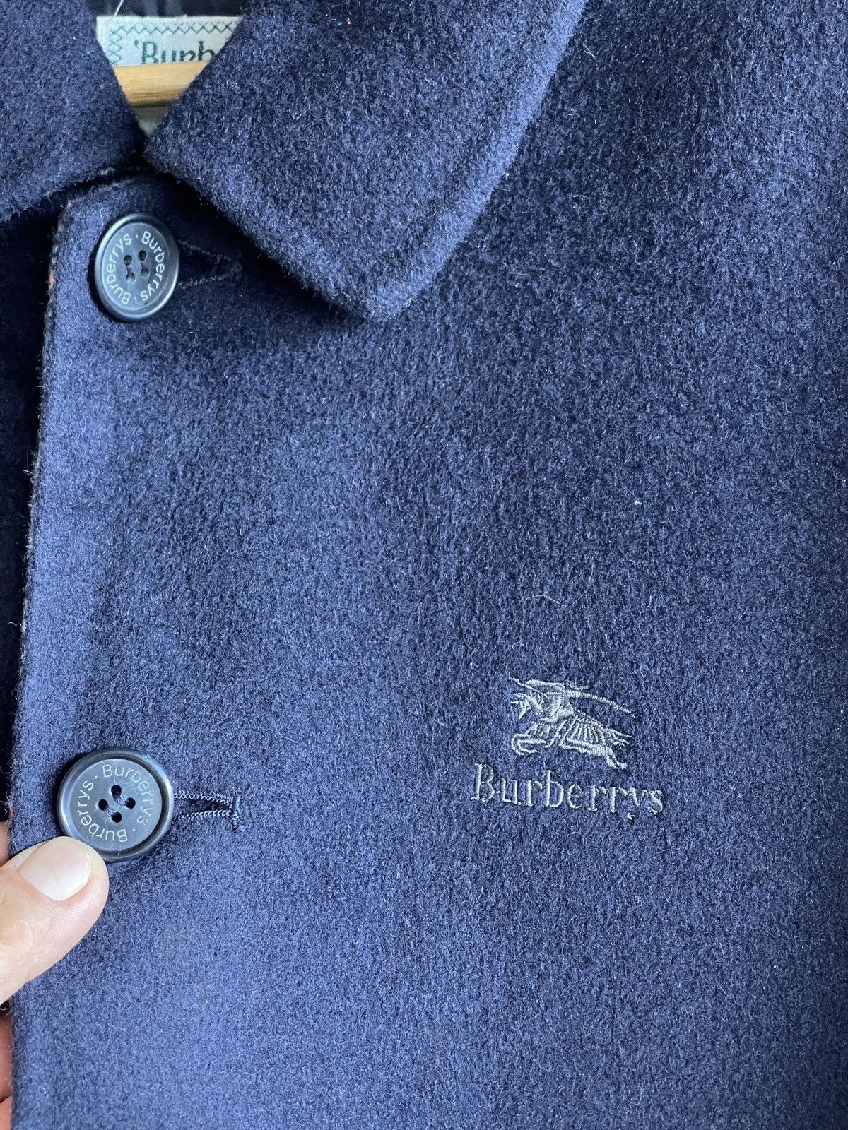 Last Drop🔥Rare🔥Vtg BURBERRYS Nova Check Wool Coat