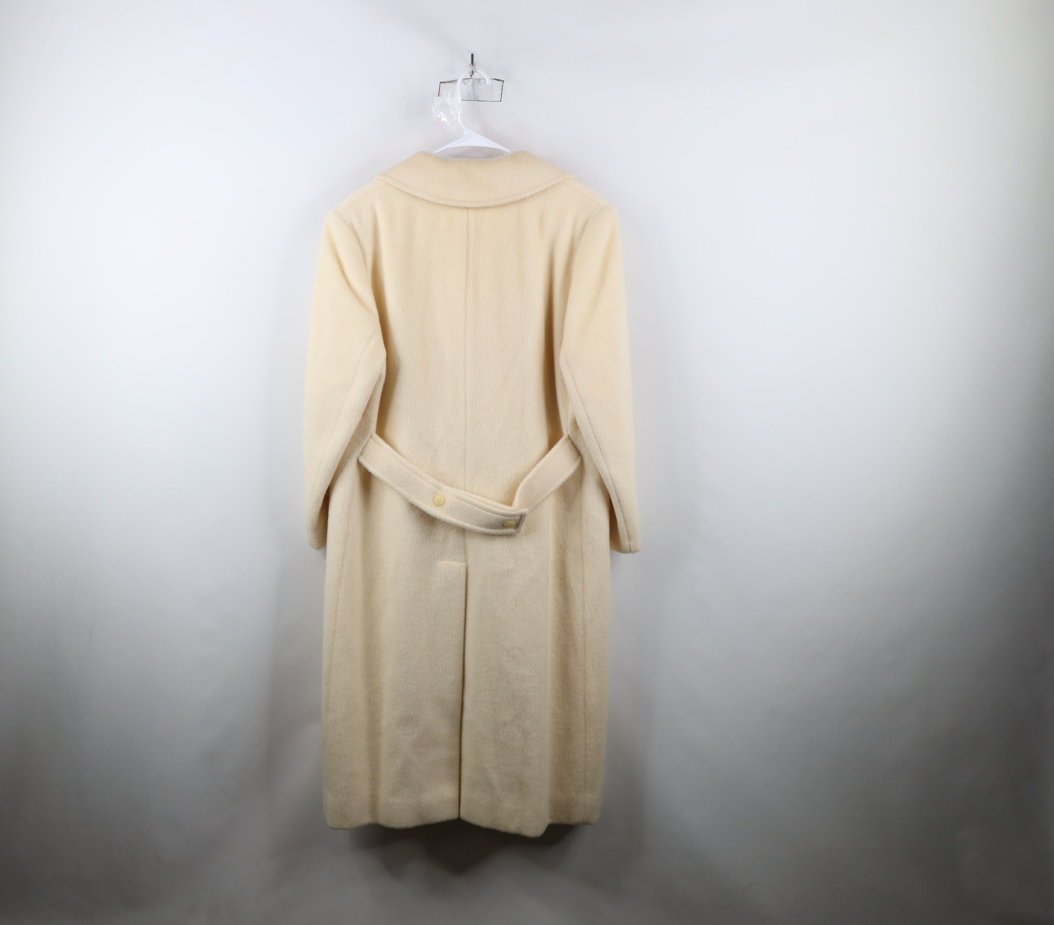 Pendleton × Vintage Vintage 70s Pendleton Wool Trench Coat Jacket Cream USA Size L / US 10 / IT 46 - 15 Thumbnail