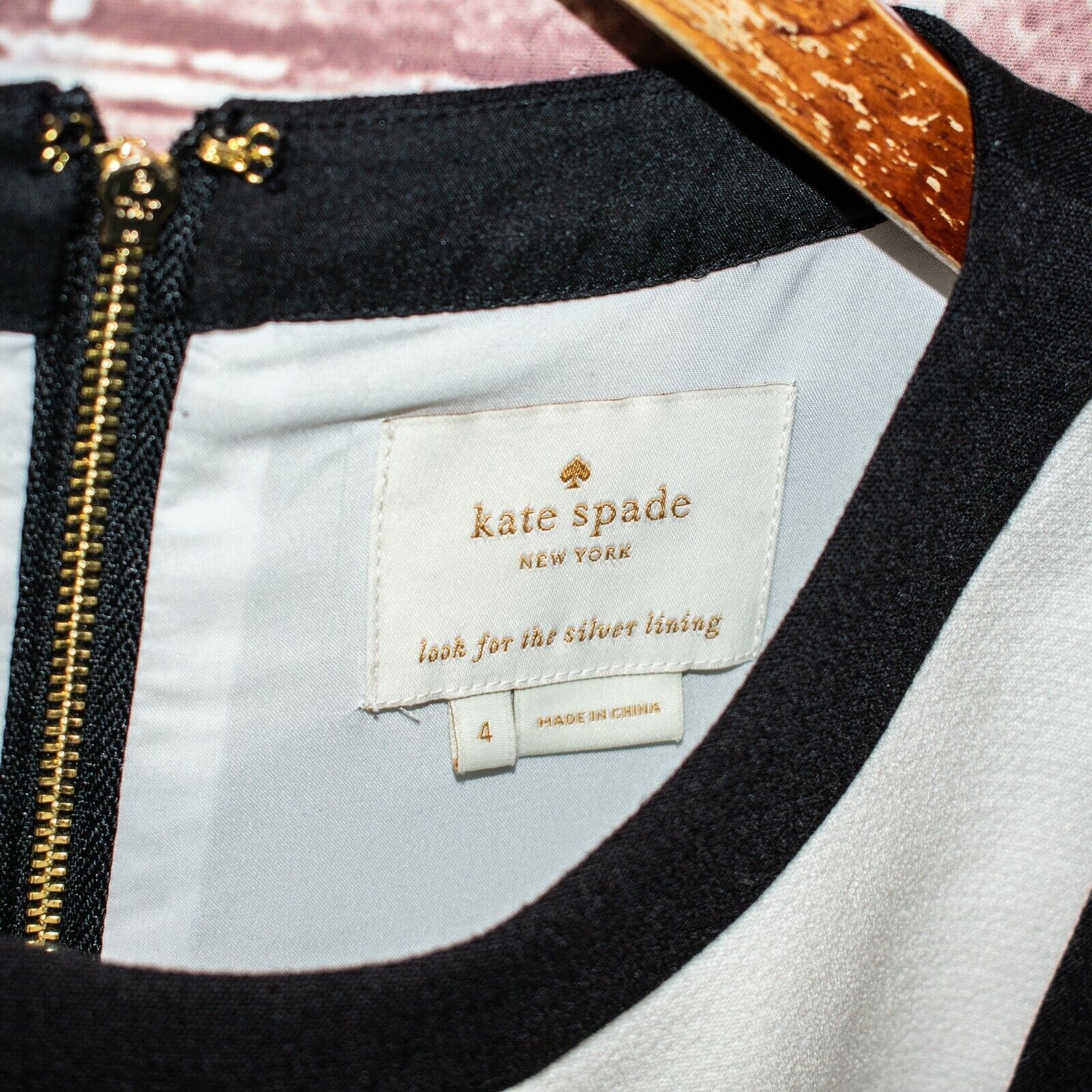 Kate Spade KATE SPADE Maysie Colorblock Shift Dress MOD Blue Black Size S / US 4 / IT 40 - 3 Thumbnail