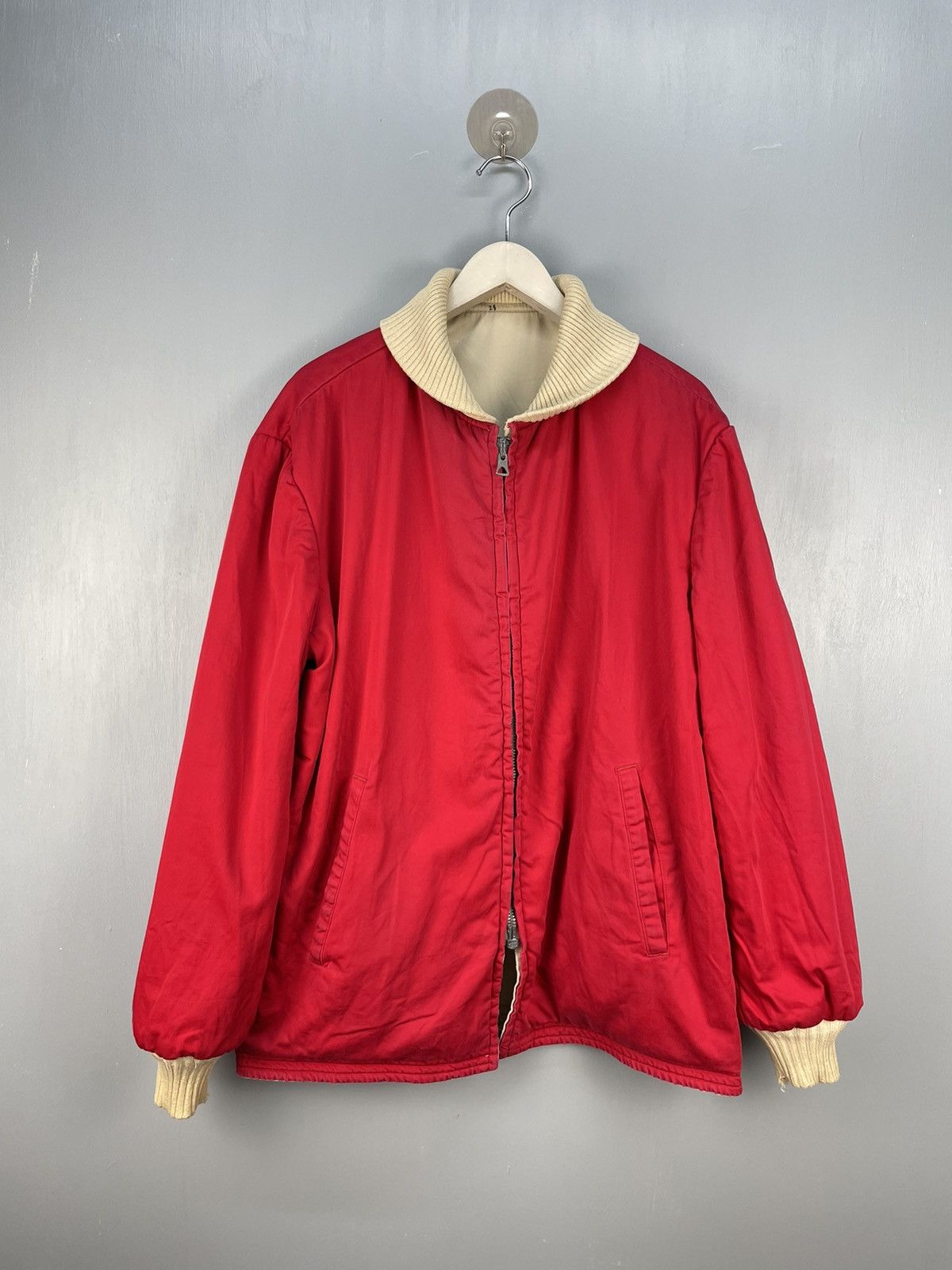 Vintage Vintage 40s Reversible jacket Crown zipper Size US XL / EU 56 / 4 - 2 Thumbnail