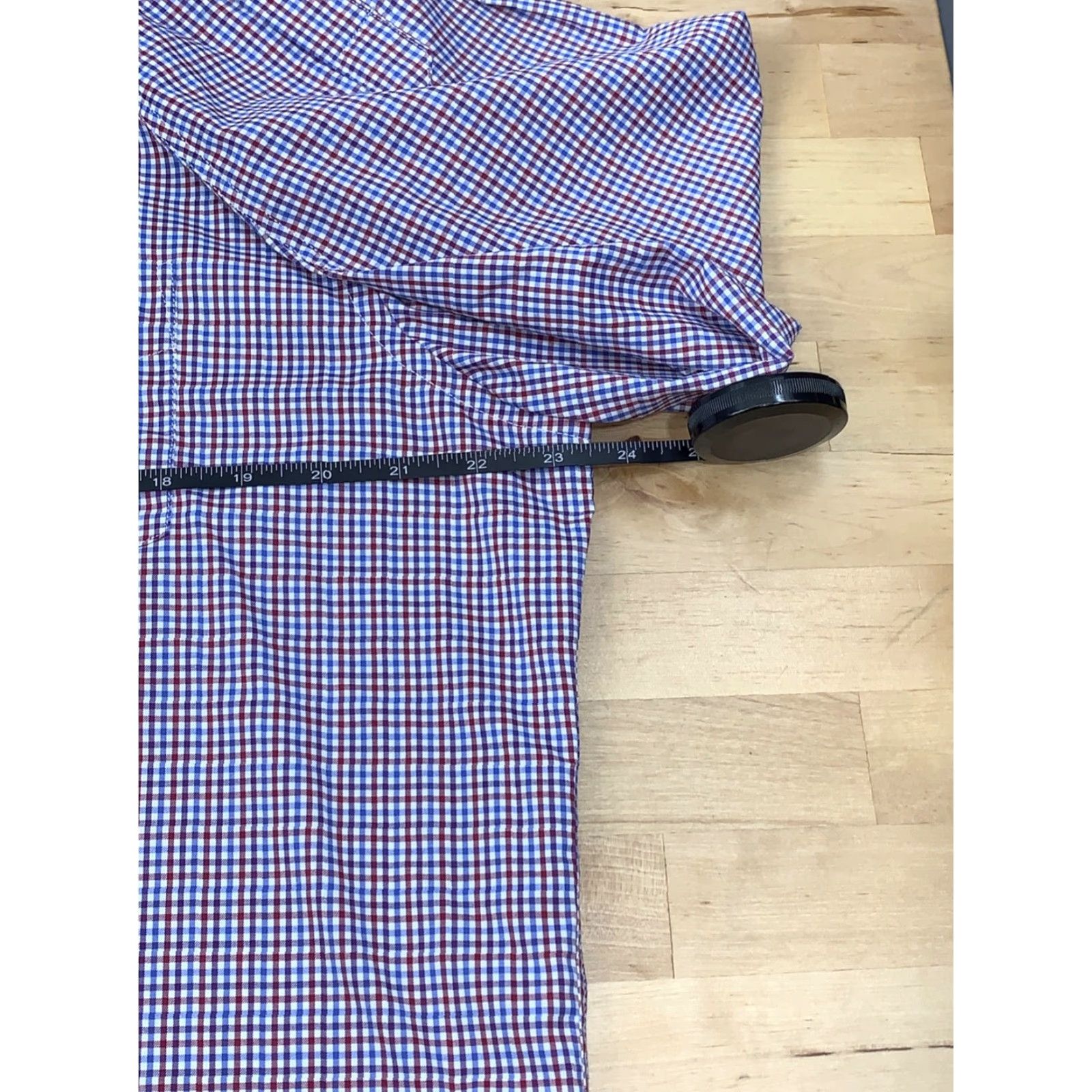 UNTUCKit UNTUCKit Lorimar Plaid Button-Up Shirt L Long Sleeve Casual Red Mens Button-Up Size US L / EU 52-54 / 3 - 7 Thumbnail