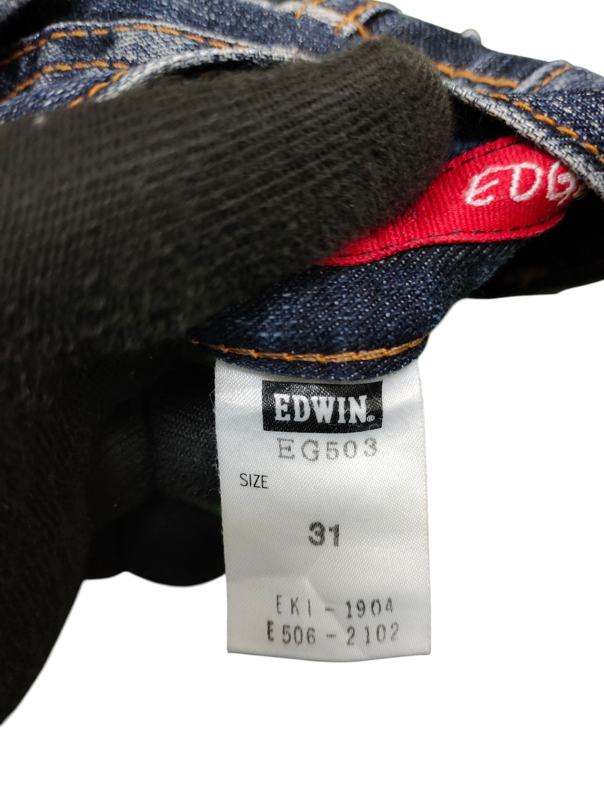 Comme des Garcons × Undercover Edwin 503 Regular Clawmark Distress Faded Denim Jeans Size US 31 - 12 Thumbnail