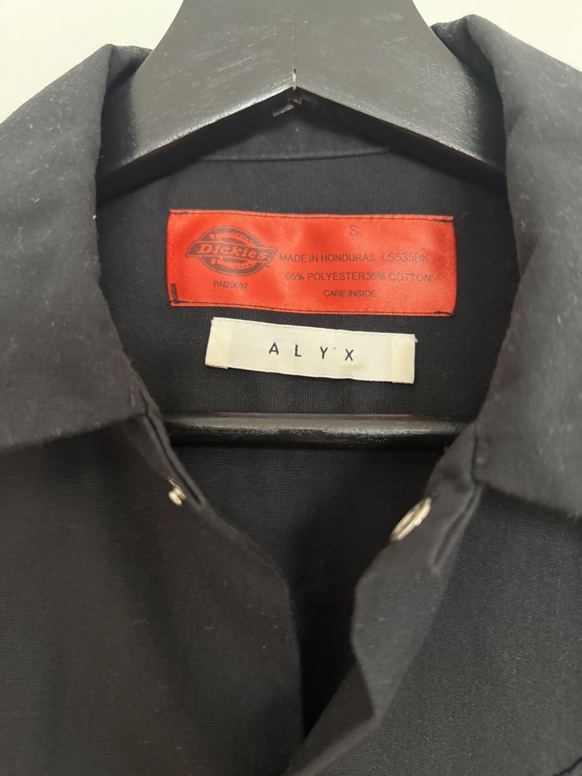 Alyx × Dickies Black Alyx dickies button shirt Size US S / EU 44-46 / 1 - 4 Thumbnail