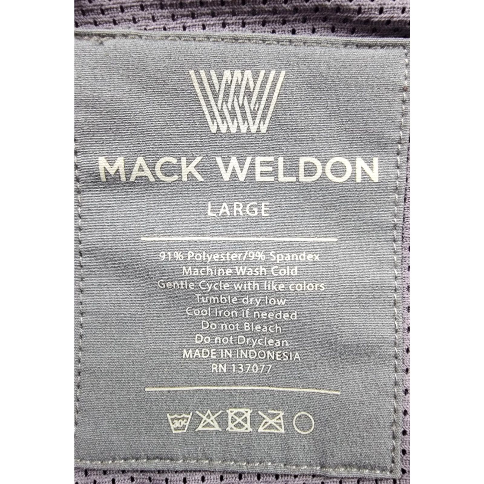 Vintage Mack Weldon Radius Flex Jogger Pants Mens Large Gray, Regular Fit, Solid, 91% Polyester 9% Spandex, Casual Sports Pants Size US 33 - 3 Thumbnail