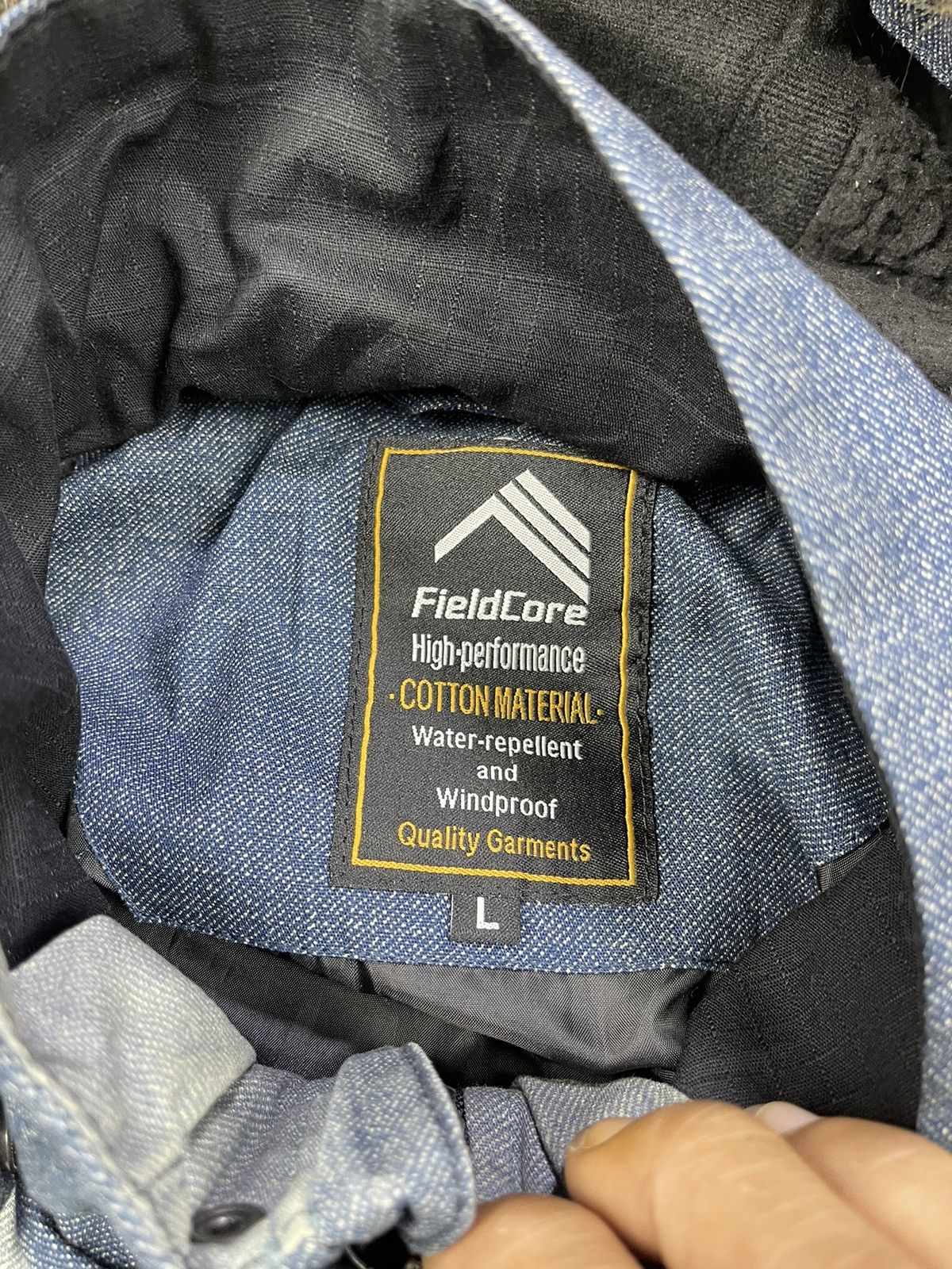 Japanese Brand Steals🔥Fieldcore Japan Ripstop Patch Jacket Size US L / EU 52-54 / 3 - 11 Thumbnail