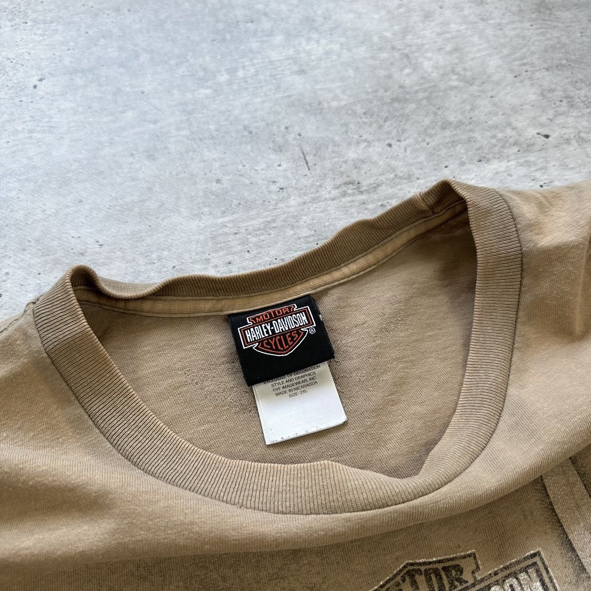 Harley Davidson Harley Davidson Austria T-shirt Beige Men’s Size 2XL Size US XXL / EU 58 / 5 - 8 Thumbnail