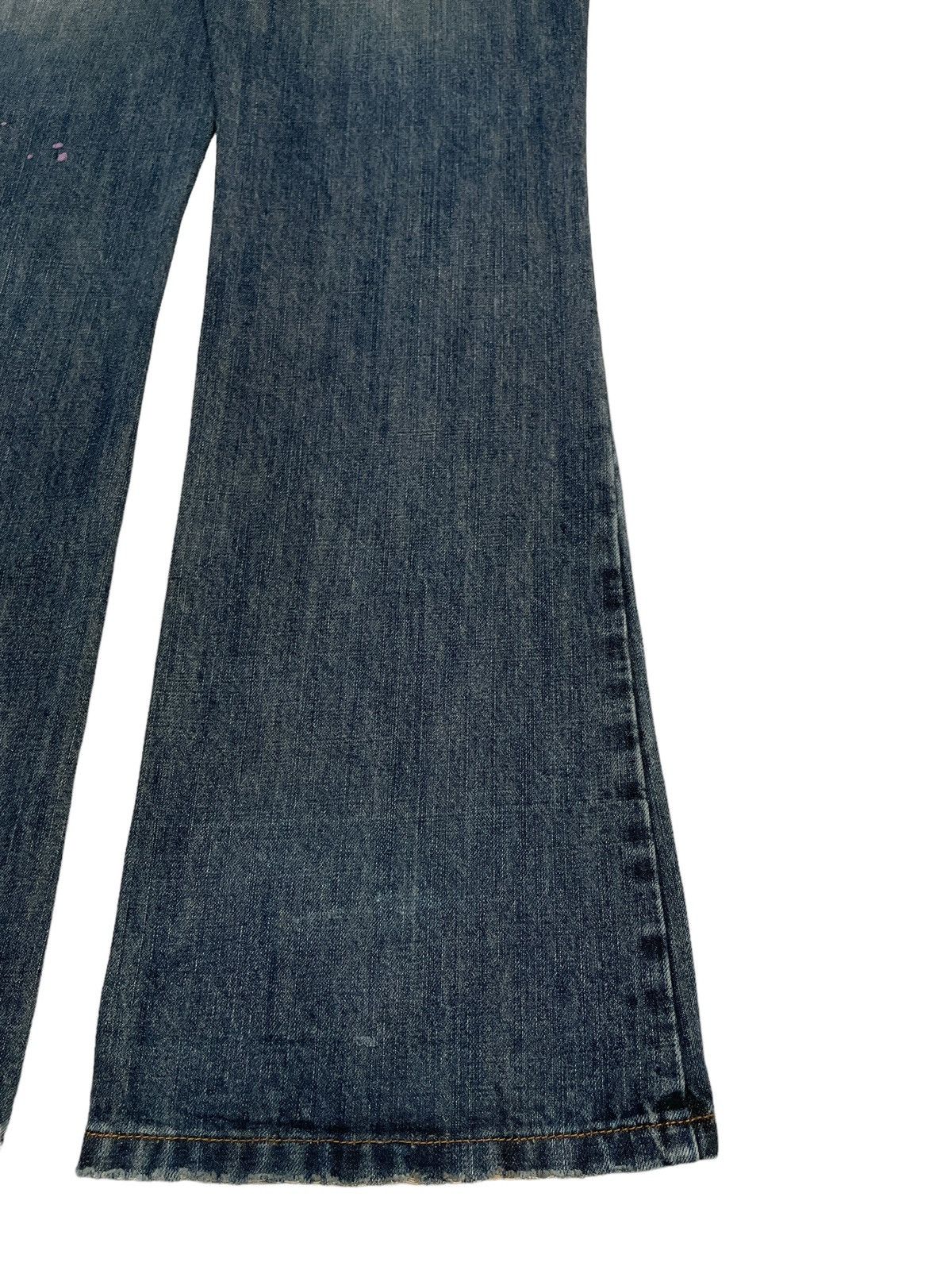 14th Addiction Rare Vintage Japanese Brand Pure Hype Flared Jeans 2000s Size US 36 / EU 52 - 10 Thumbnail