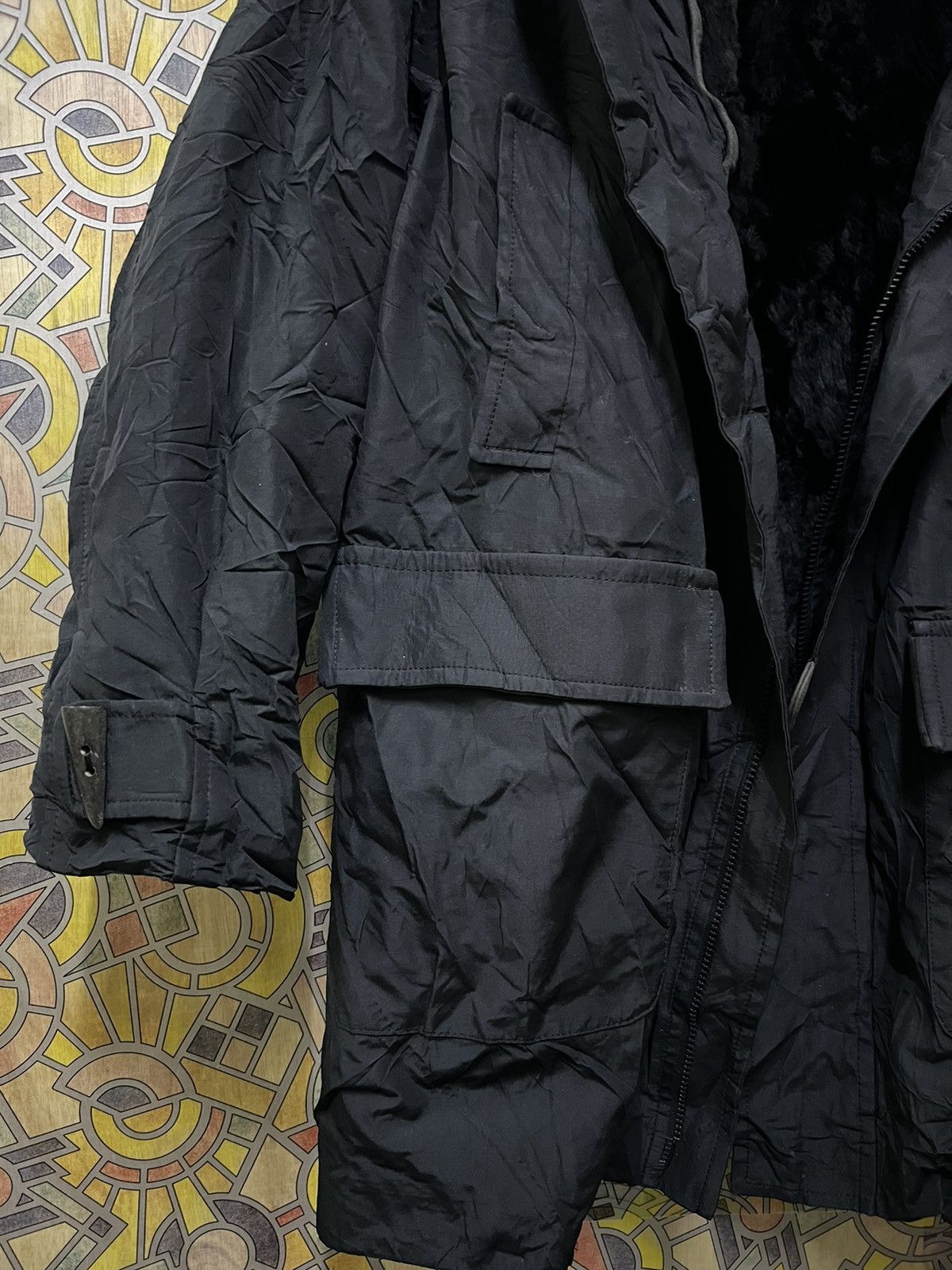Designer Made in Finland fur-ined leather RABBIT TURKIS TURKU (GJ 31) Size US XXL / EU 58 / 5 - 17 Thumbnail