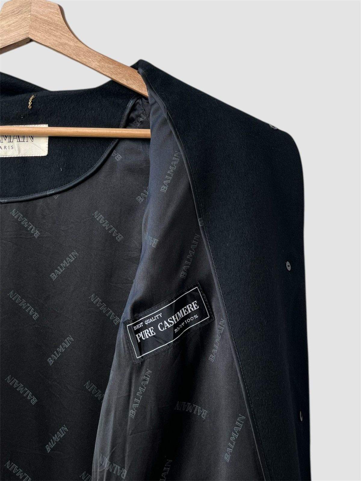 Balmain Balmain Paris Cashmere Coat Made in Japan Size M / US 6-8 / IT 42-44 - 7 Thumbnail