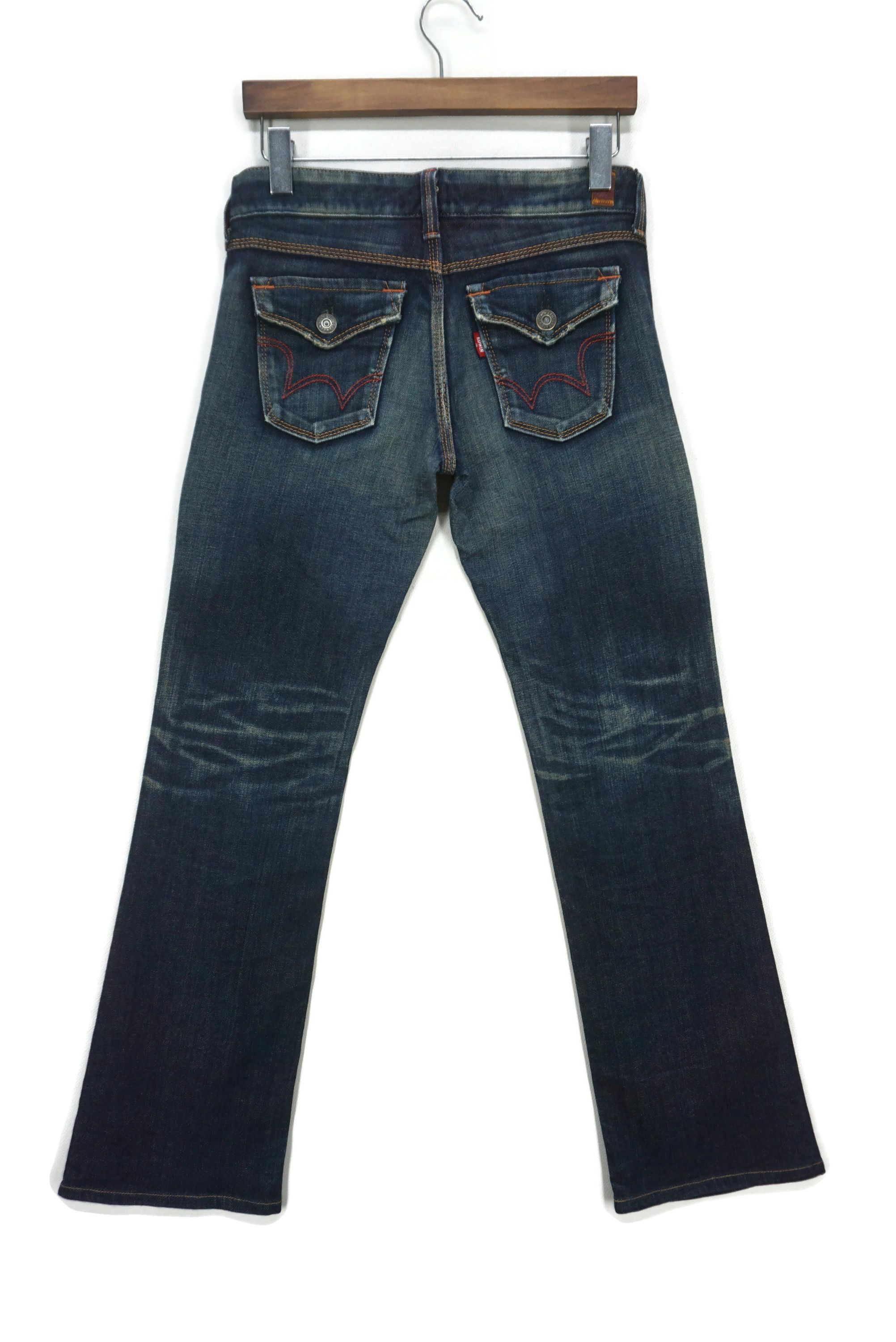 Japanese Brand Edwin Jeans Size 28 fit W30xL30 Made in Japan Blue Trip Size 28" / US 6 / IT 42 - 2 Thumbnail