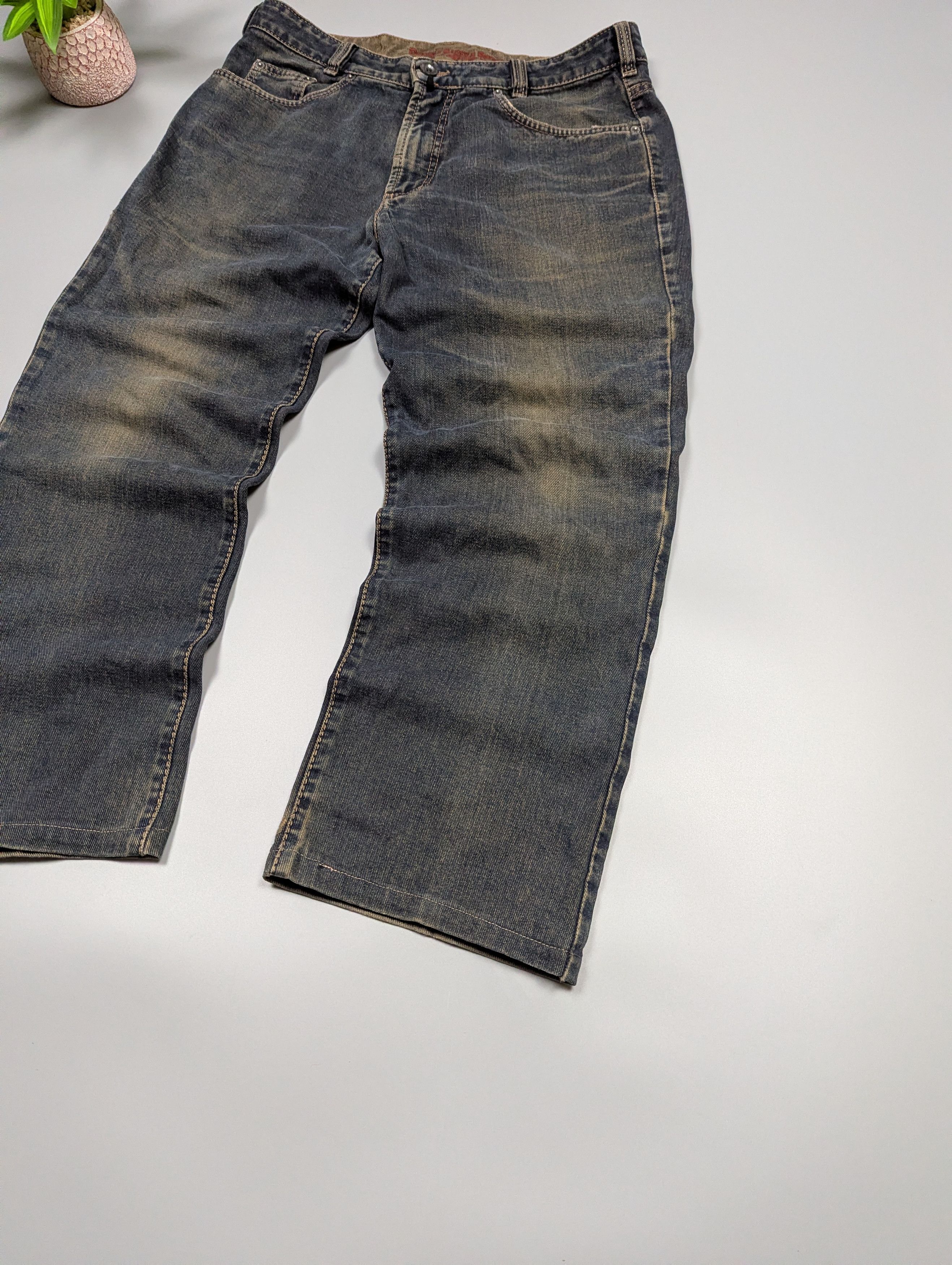 Vintage JOKER Vintage 90s Faded Distressed Straight Leg Jeans Size US 36 / EU 52 - 5 Thumbnail