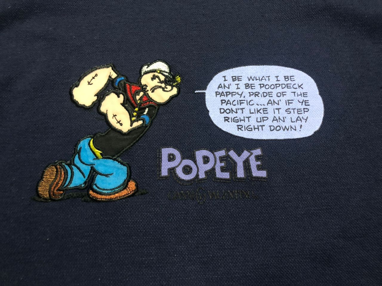 Gianni Valentino Vintage Gianni Valentino x Popeye Crewneck Sweatshirt Size US M / EU 48-50 / 2 - 5 Thumbnail