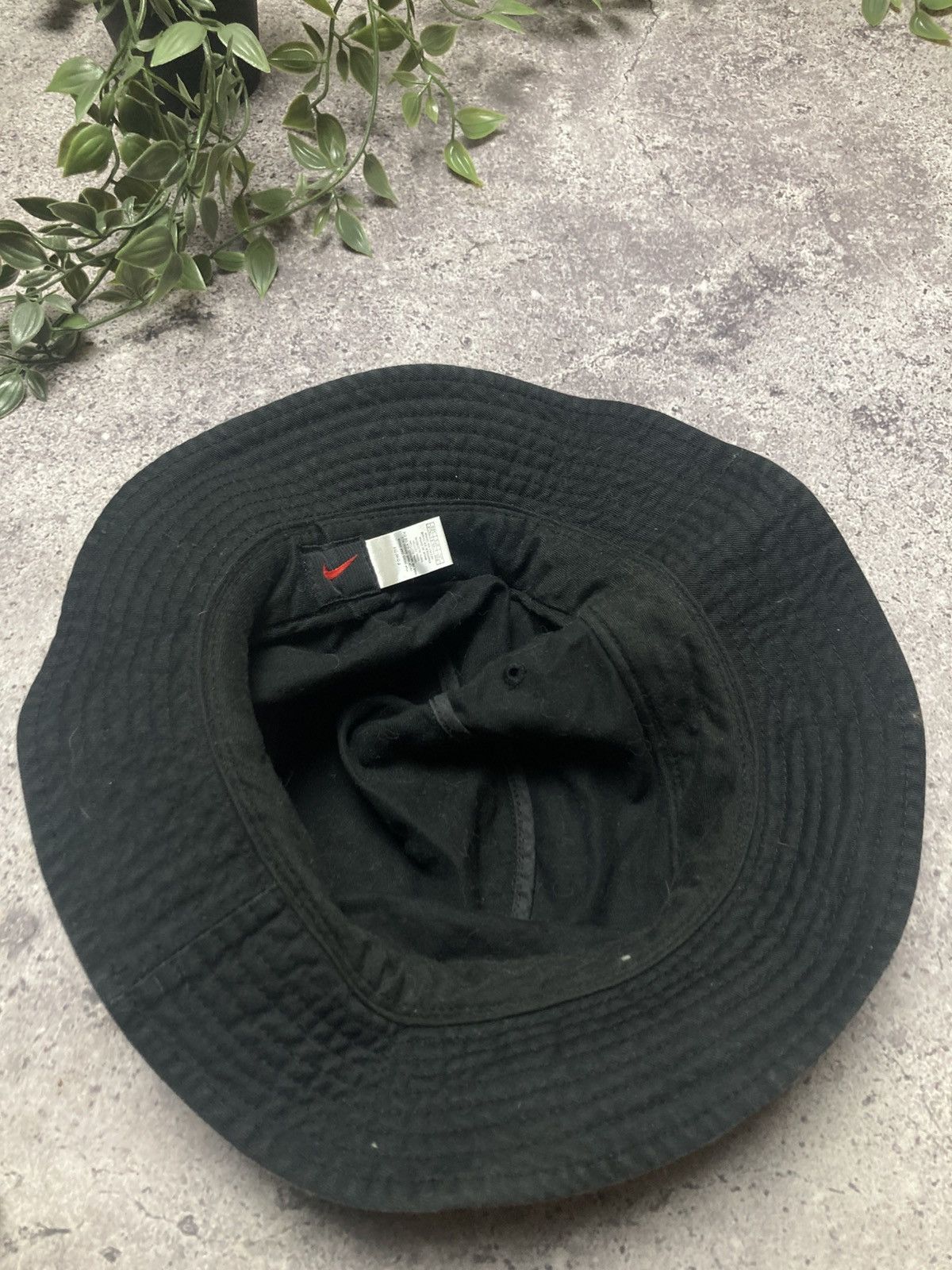 Nike × Vintage VERY RARE NIKE PANAMA HATS SWOOSH BIG LOGO DRILL Y2K 90s SK8 Size ONE SIZE - 7 Thumbnail