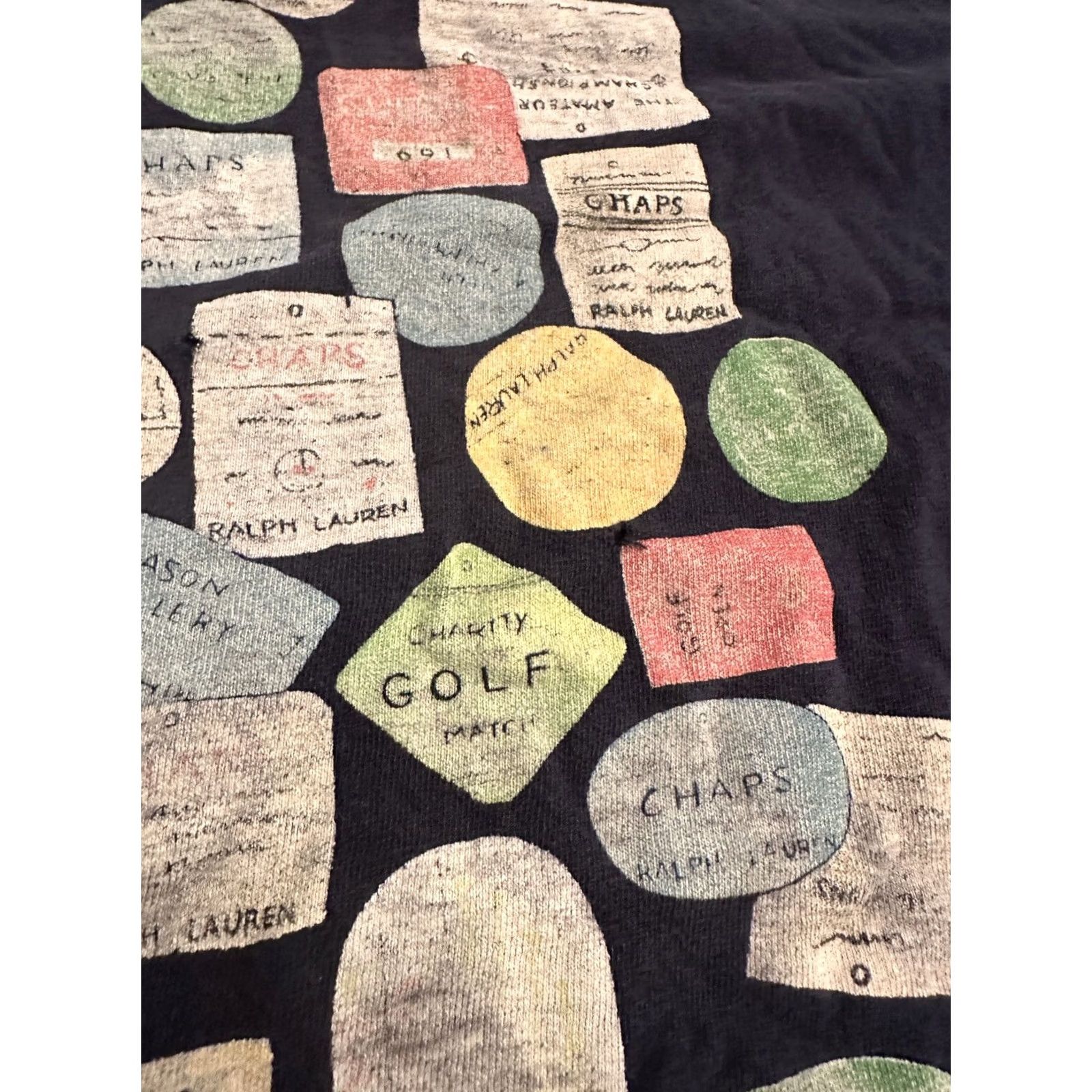 Vintage VINTAGE 90s Chaps Ralph Lauren Big Logo Golf Single Stitch T-Shirt XL Mens Size US XL / EU 56 / 4 - 4 Thumbnail