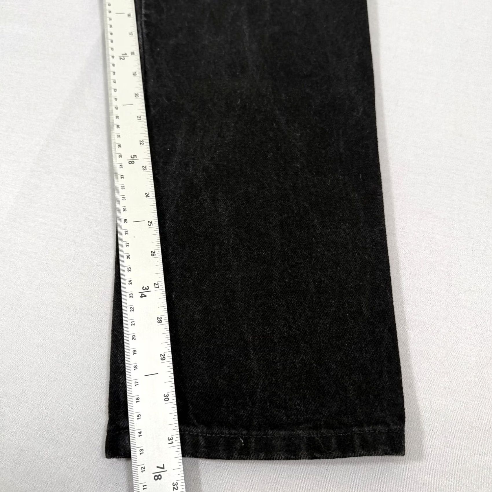 Vintage VINTAGE Rocky Mountain Jeans Womens 13 Black Slim Fit Denim Pants 90s Size 34" / US 12 / IT 48 - 5 Thumbnail