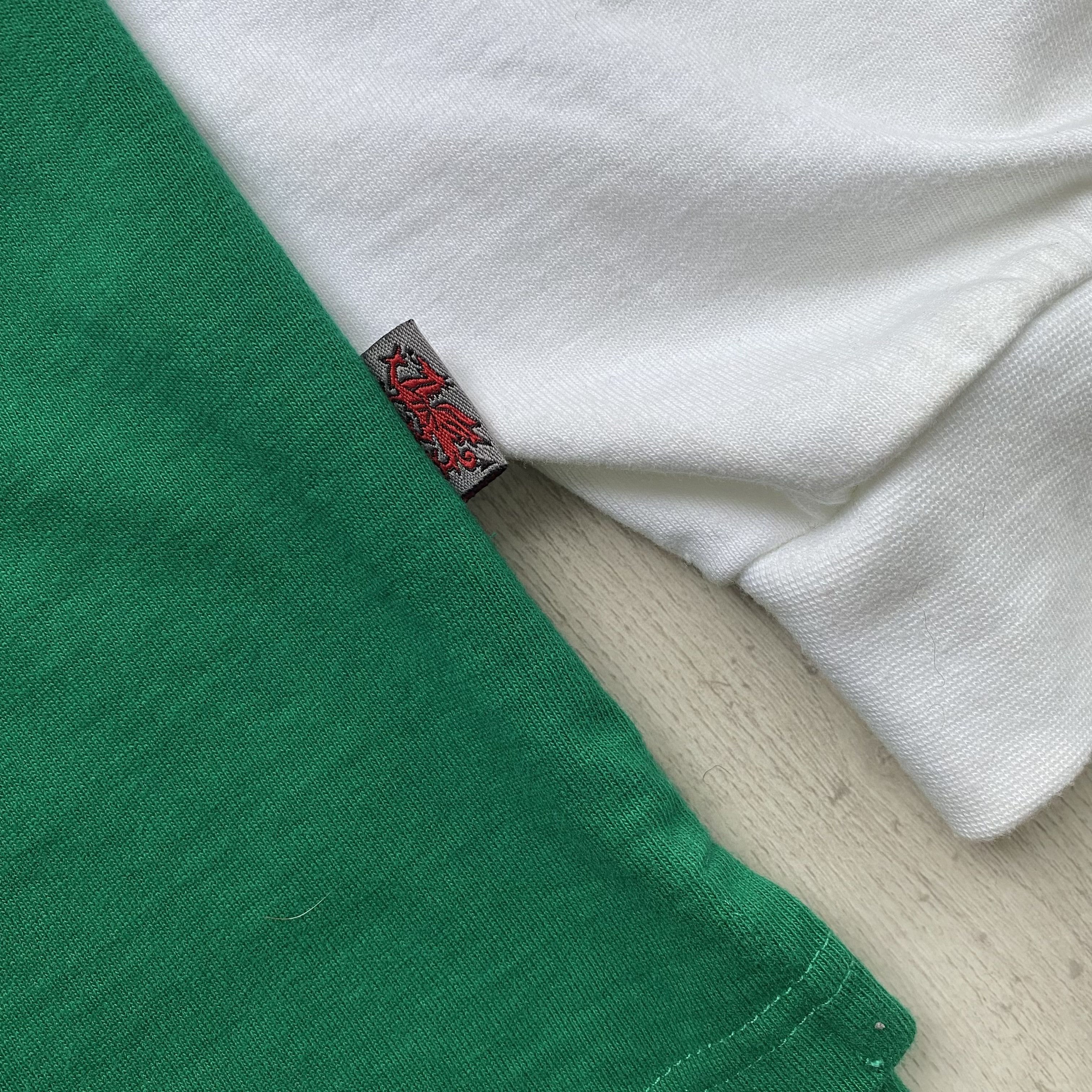 Cotton Traders 🏈 Vintage 90s Rugby Wales Flag Polo Shirt Jersey Blockore Size US XXL / EU 58 / 5 - 2 Thumbnail