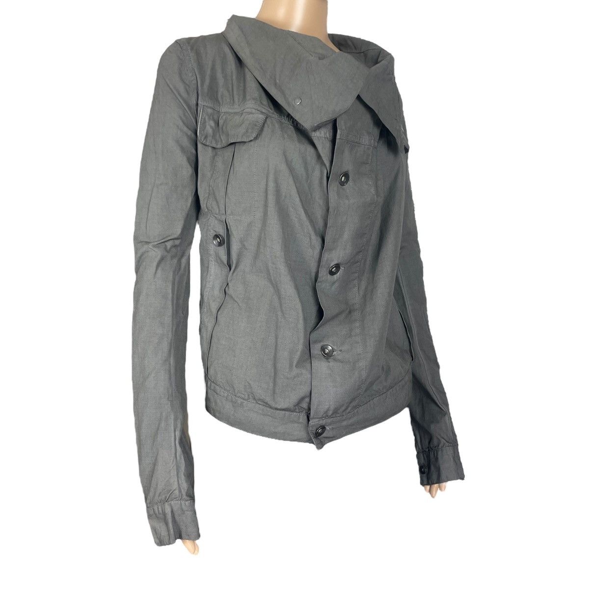 Rick Owens Drkshdw Rick Owens DRKSHDW SS13 Light Jacket Olmar And Mirta Size S / US 4 / IT 40 - 6 Thumbnail