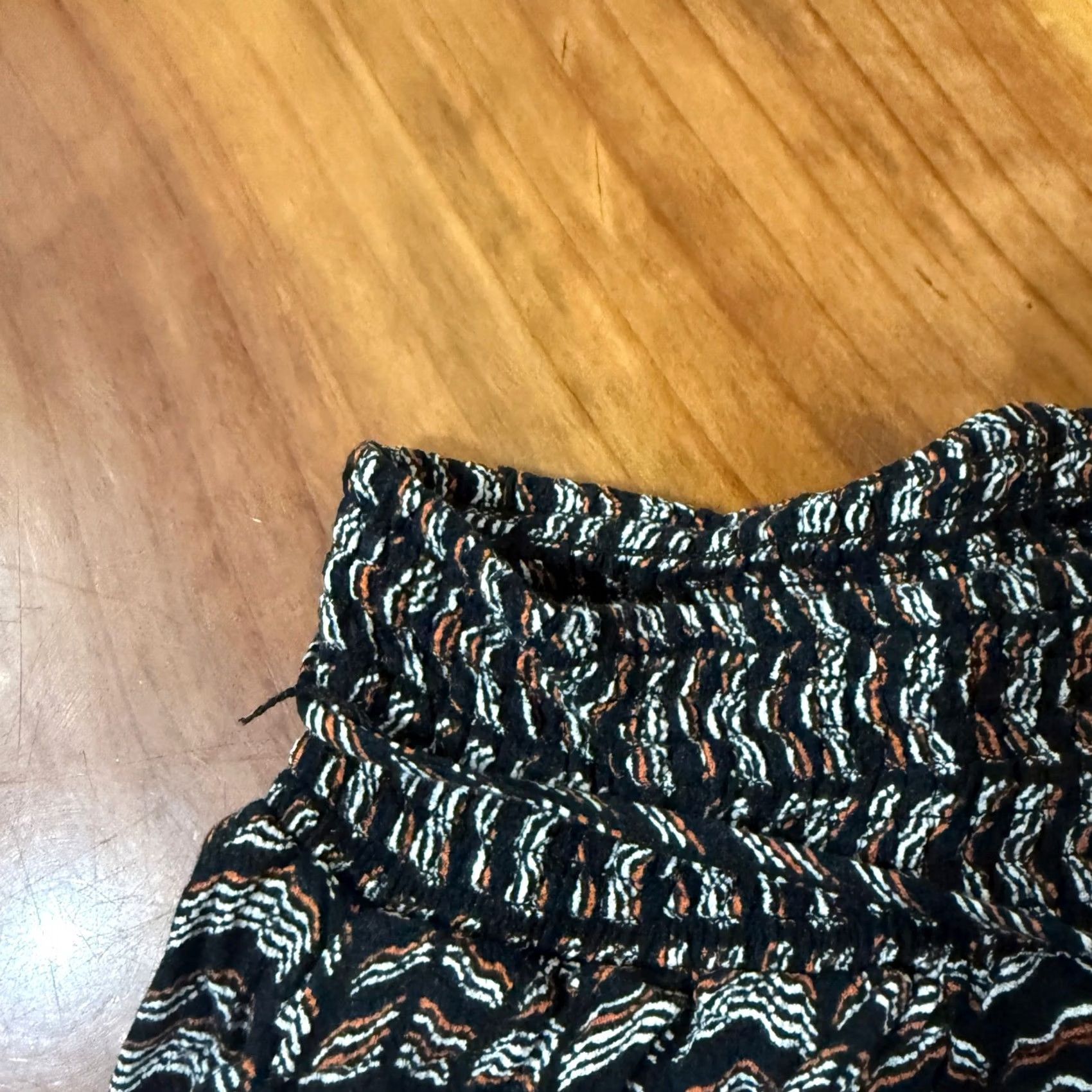 Anthropologie By Anthropologie Pants Medium Women's Jogger Boho Viscose Geometric Tassle A3-2 Size 42" / US 20 - 3 Thumbnail