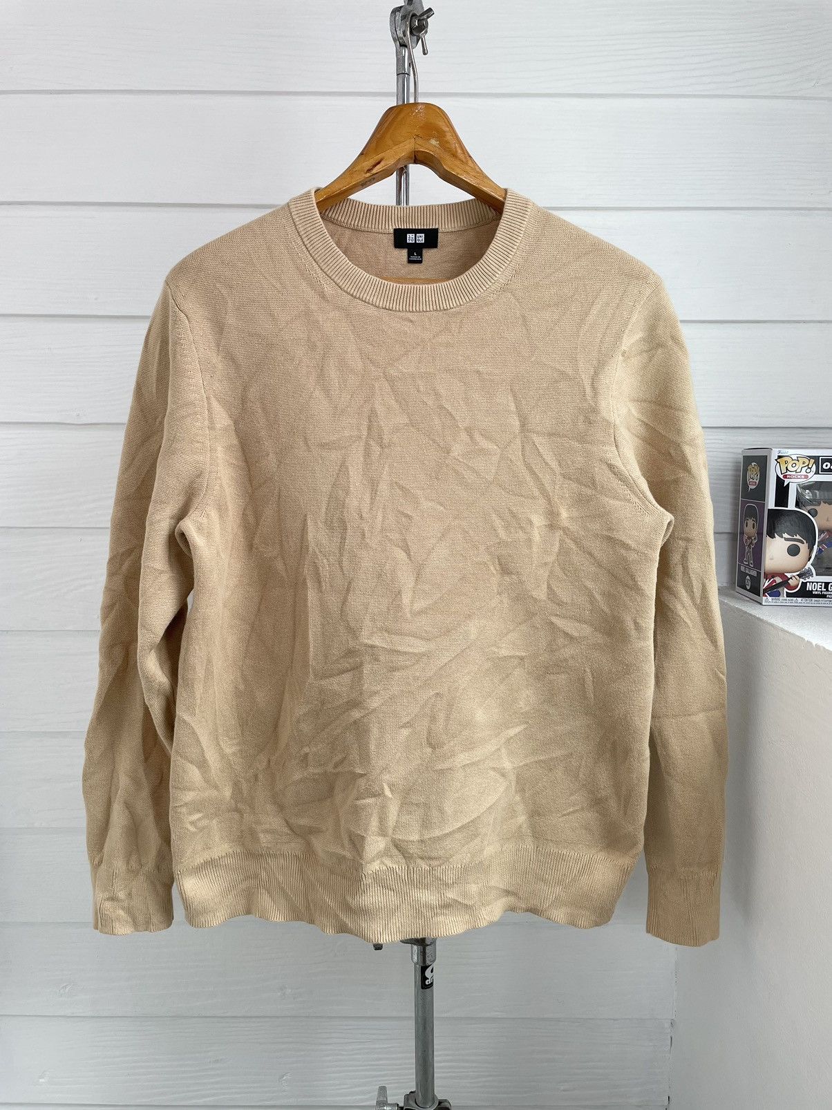 Japanese Brand × Uniqlo UNIQLO KHAKI SWEATSHIRT Size US M / EU 48-50 / 2 - 1 Thumbnail