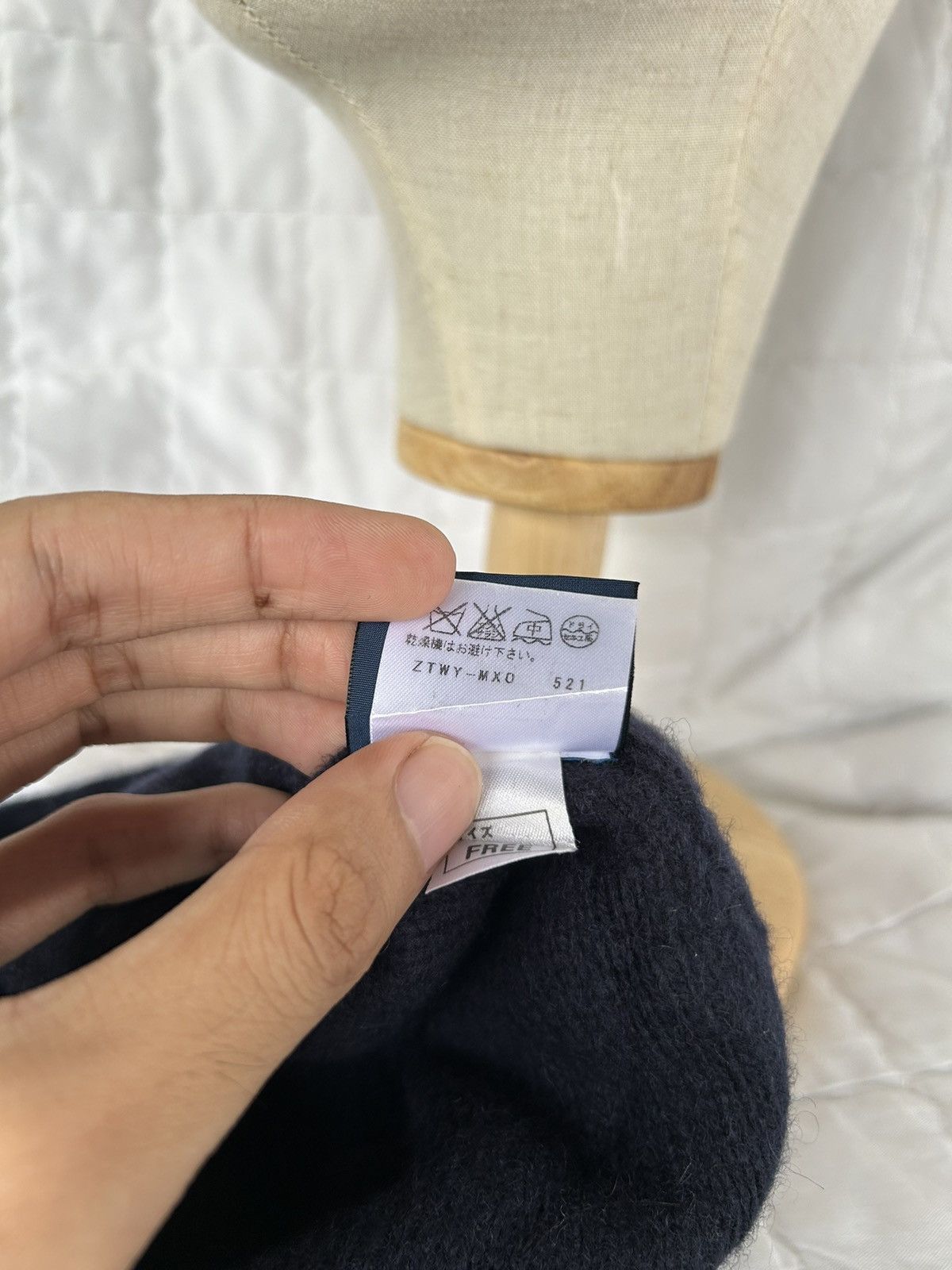 Fred Perry × Japanese Brand Fred Perry Big Logo Beanie Hats Size ONE SIZE - 8 Thumbnail