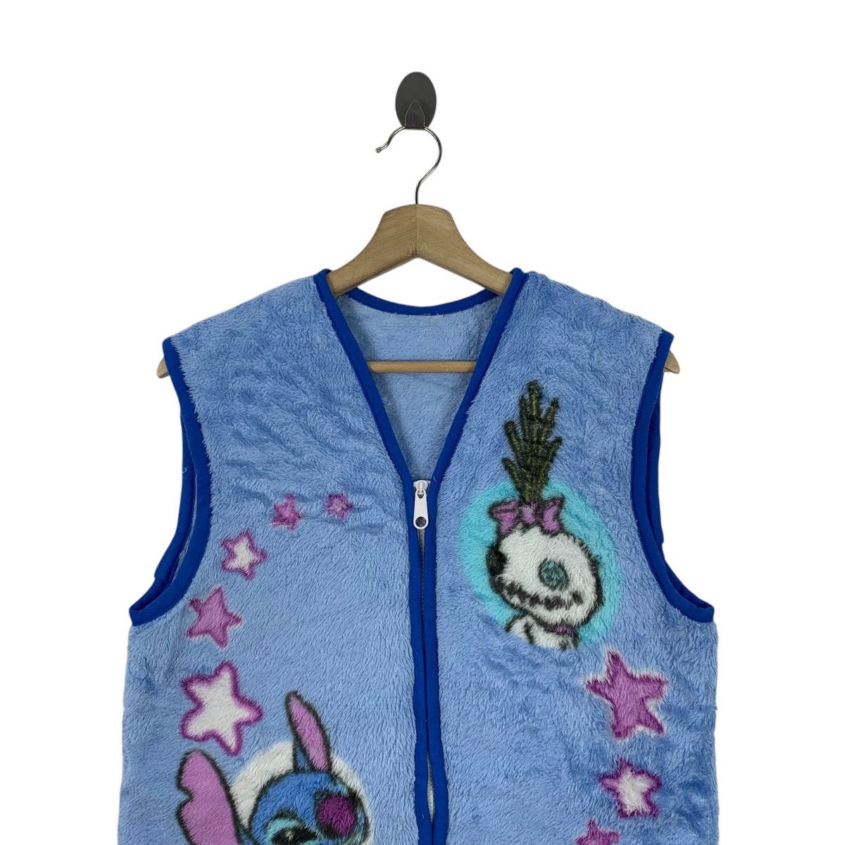 Disney × Vintage Vintage LILO & STITCH Disney Cartoon Fullprint Vest Jacket Size US S / EU 44-46 / 1 - 4 Thumbnail