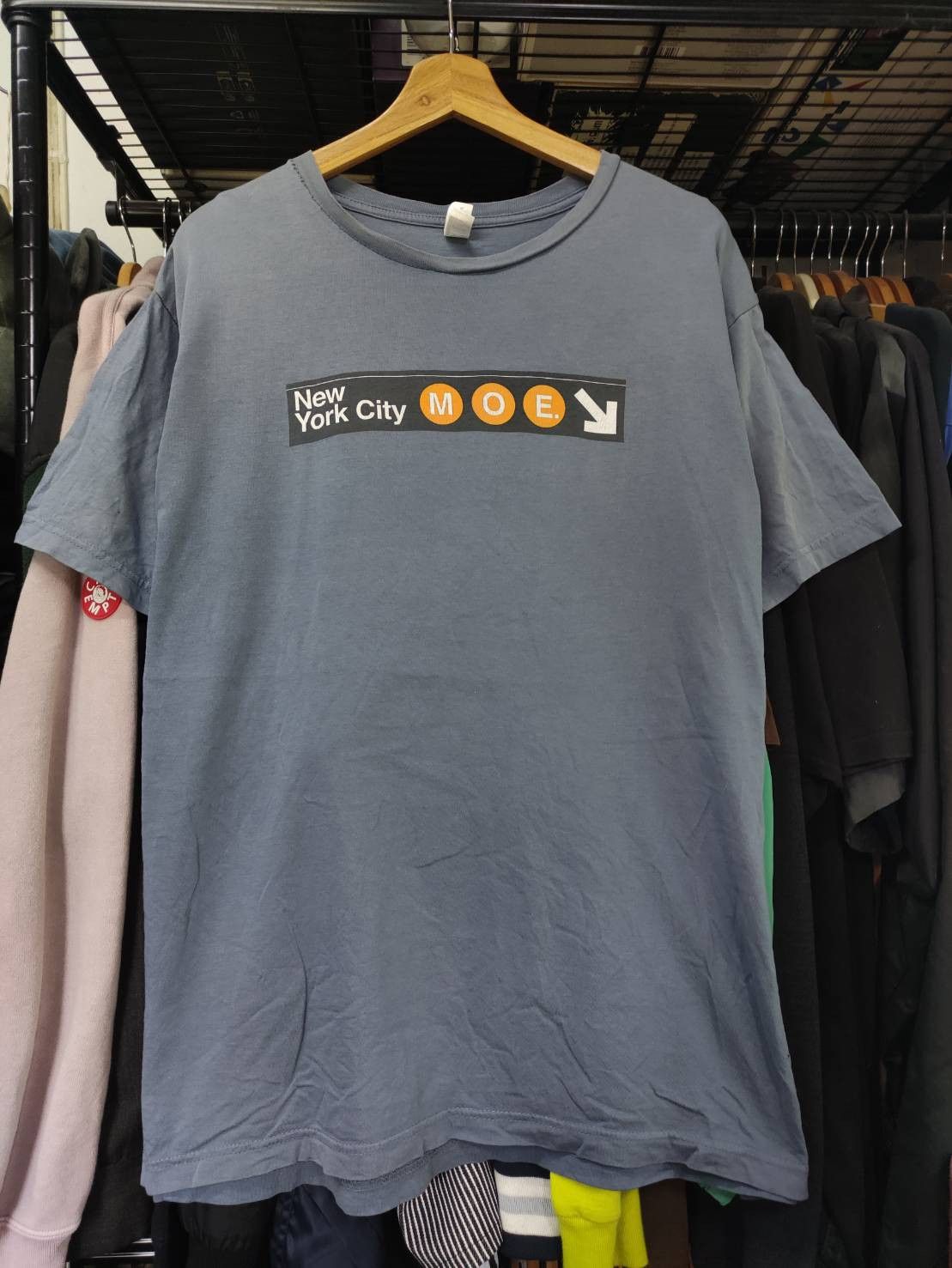 Band Tees Moe. Band New York City Jam Rock Promo T-Shirt Size US L / EU 52-54 / 3 - 2 Thumbnail