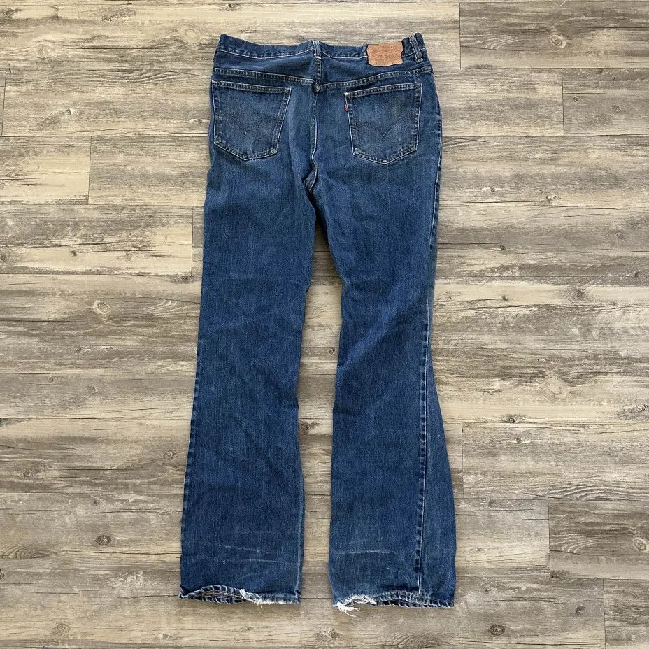 Levi's Vintage 70s Levi's 517 Single Stitch Red Tab Denim Jeans Size US 36 / EU 52 - 6 Thumbnail